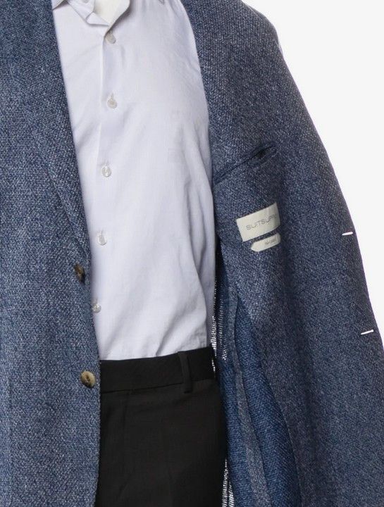 Suitsupply SuitSupply Havana 42R Linen Silk Blazer Size 42R - 2 Thumbnail