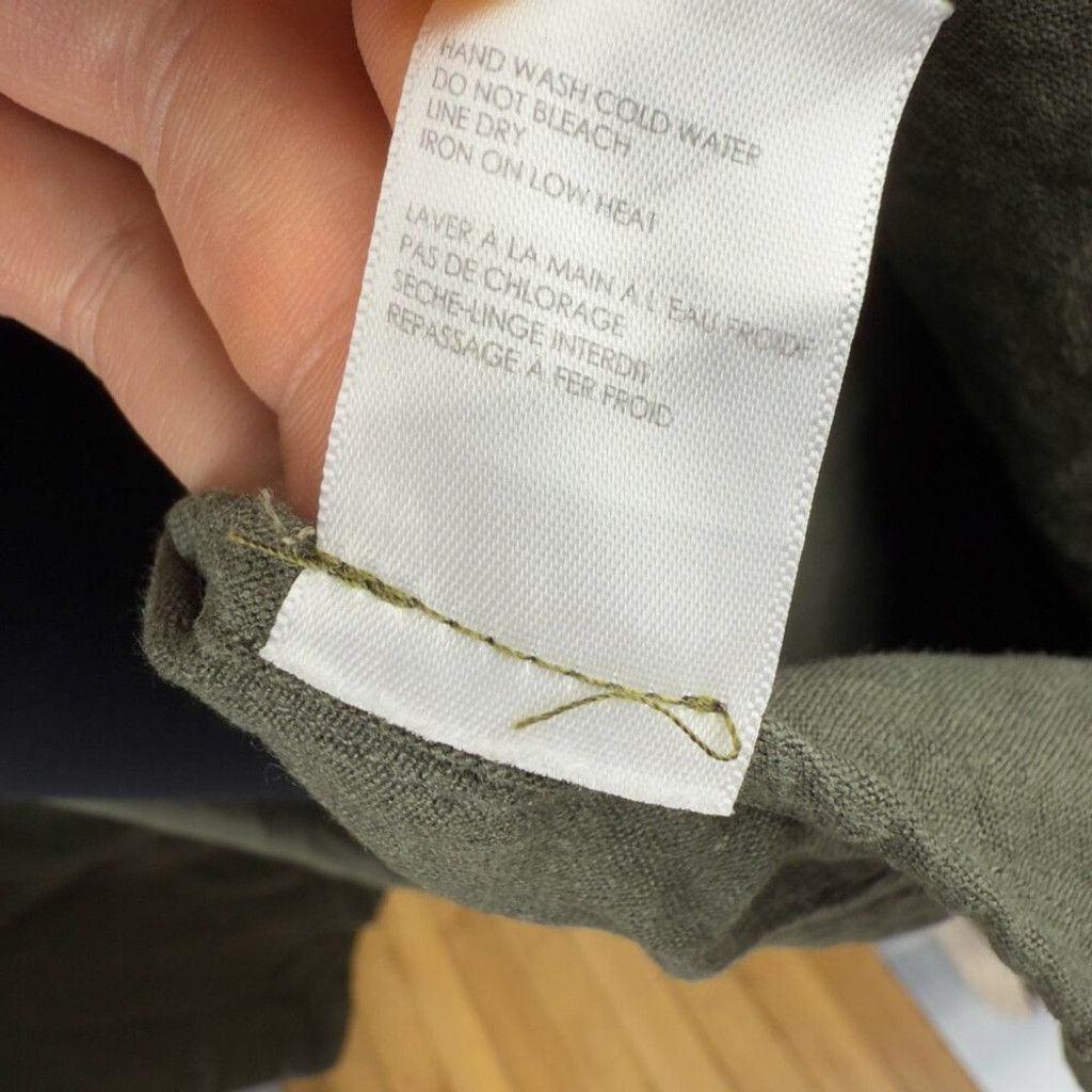 Other NAÏF MONTREAL Olive Green Flowy Minimalist Trench Coat sz M Size L / US 10 / IT 46 - 11 Thumbnail