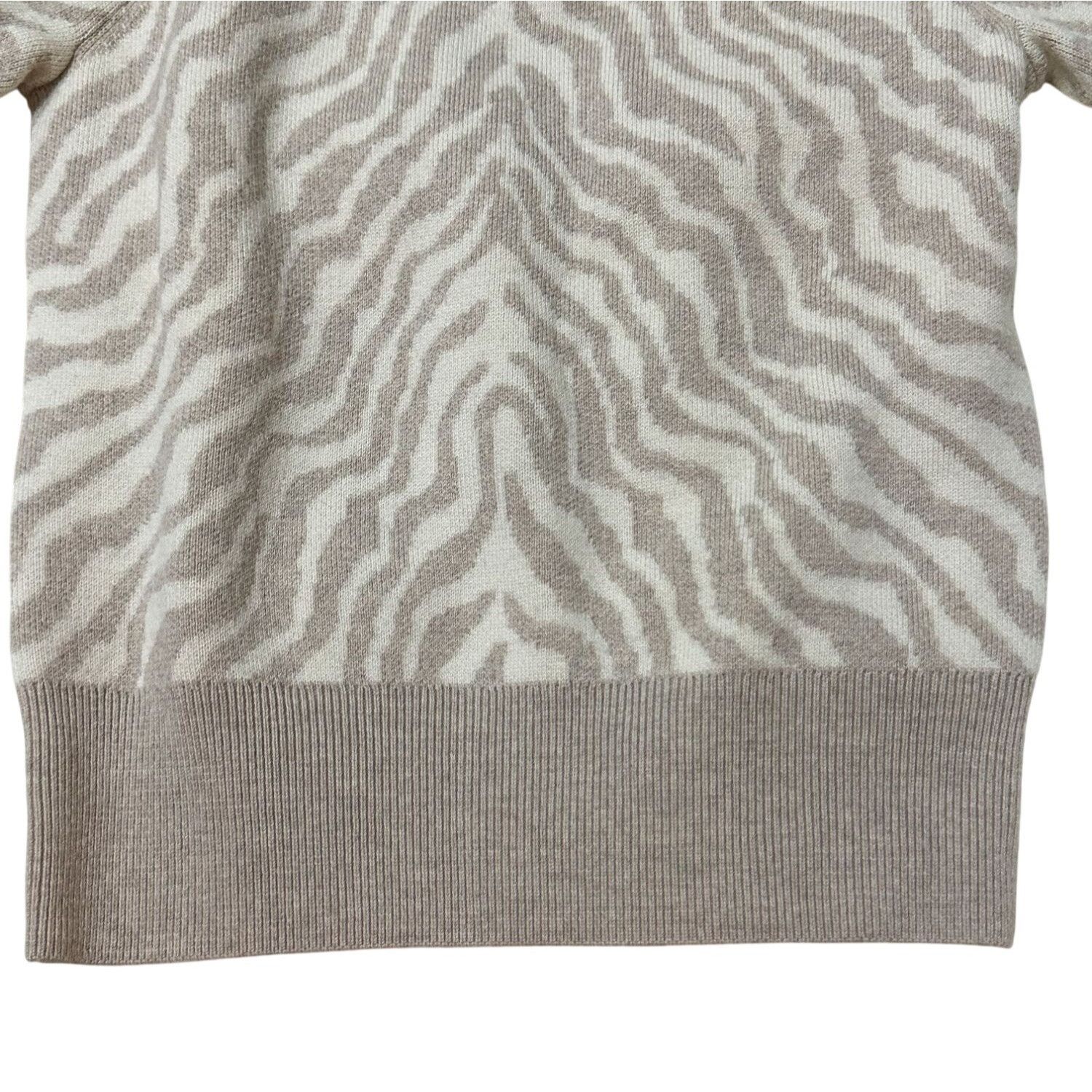 Ulla Johnson Ulla Johnson Massey Pullover Zebra Stripe Merino Wool Balloo Size XS / US 0-2 / IT 36-38 - 10 Thumbnail
