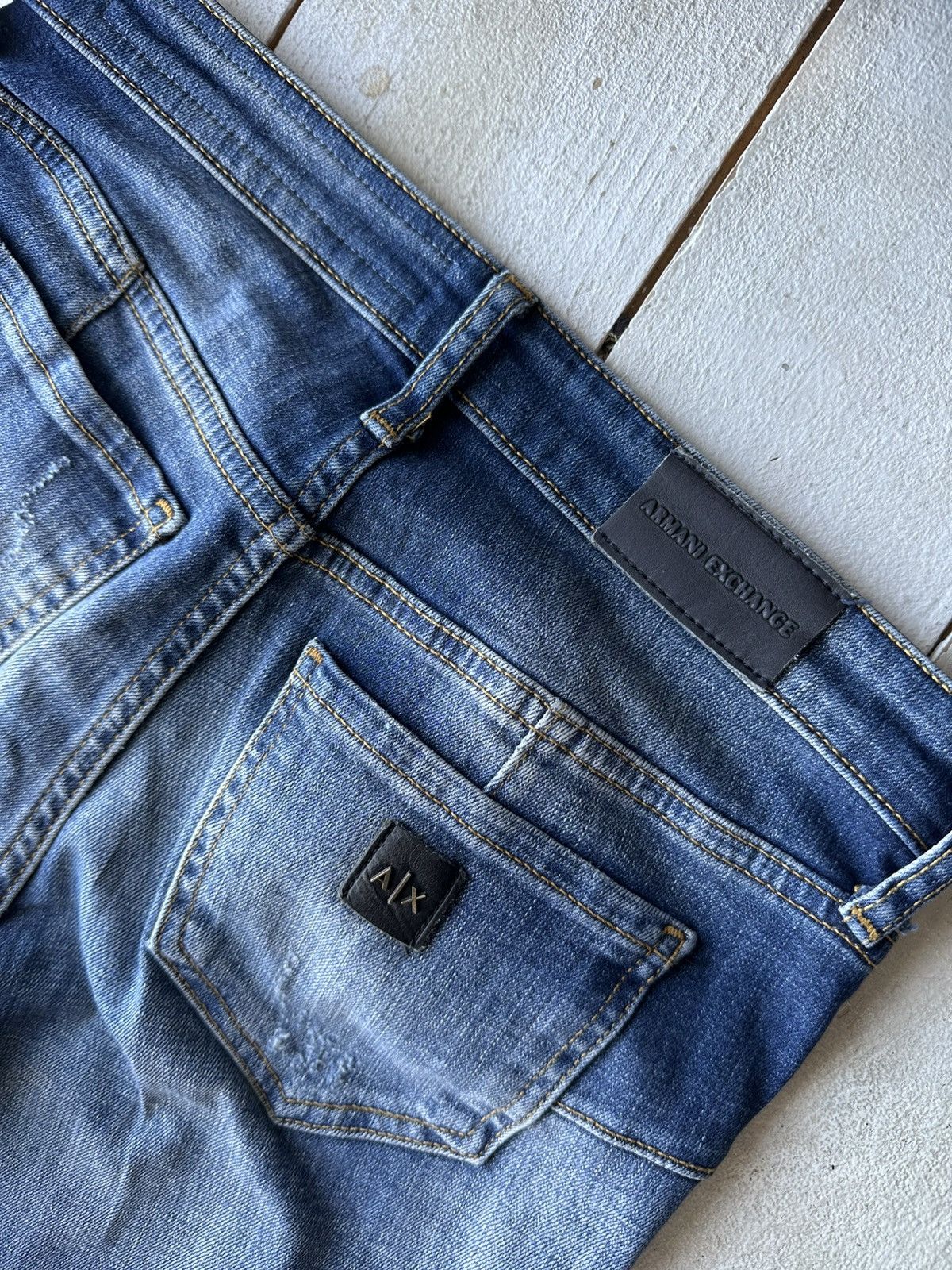 Armani 🚨Gothic Armani Regular Slim relax Flared Jeans Womens Size 27" / US 4 / IT 40 - 10 Thumbnail
