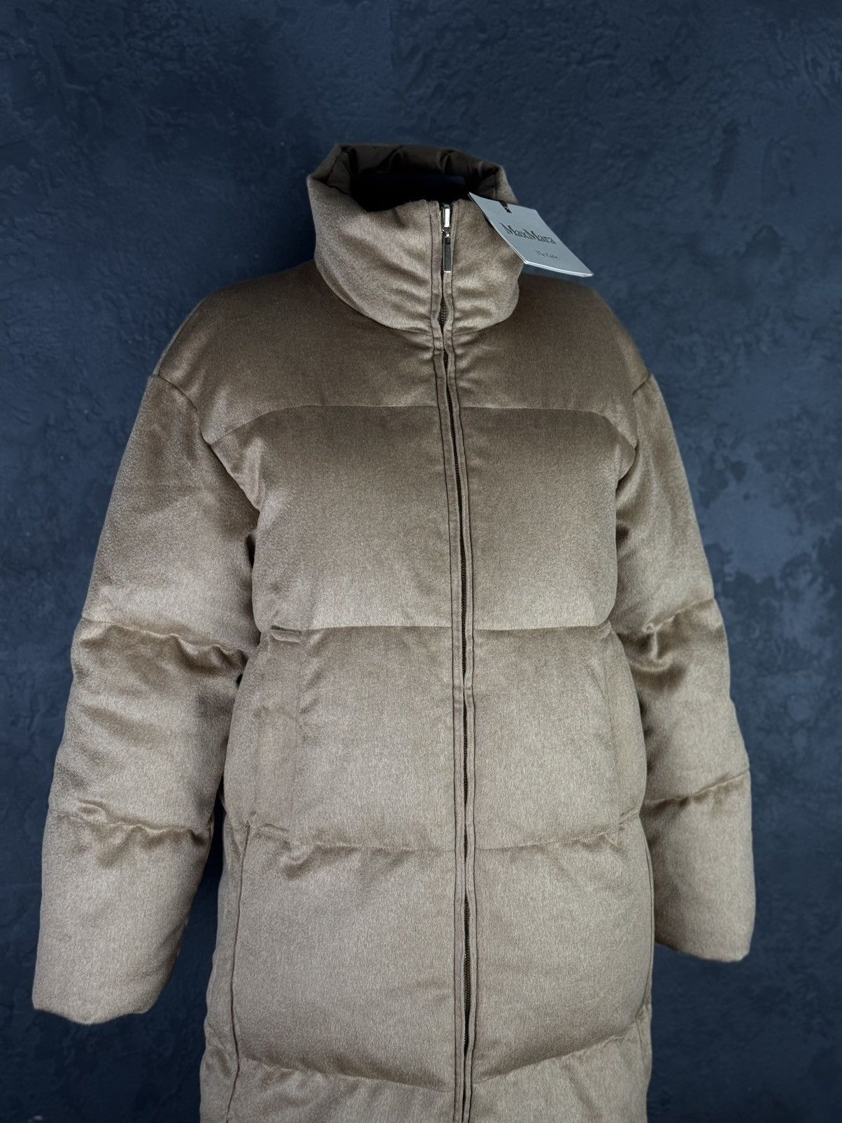 Max Mara RRP 998 € Max Mara The Cube Camel Reversible Down Jacket Size M / US 6-8 / IT 42-44 - 2 Thumbnail