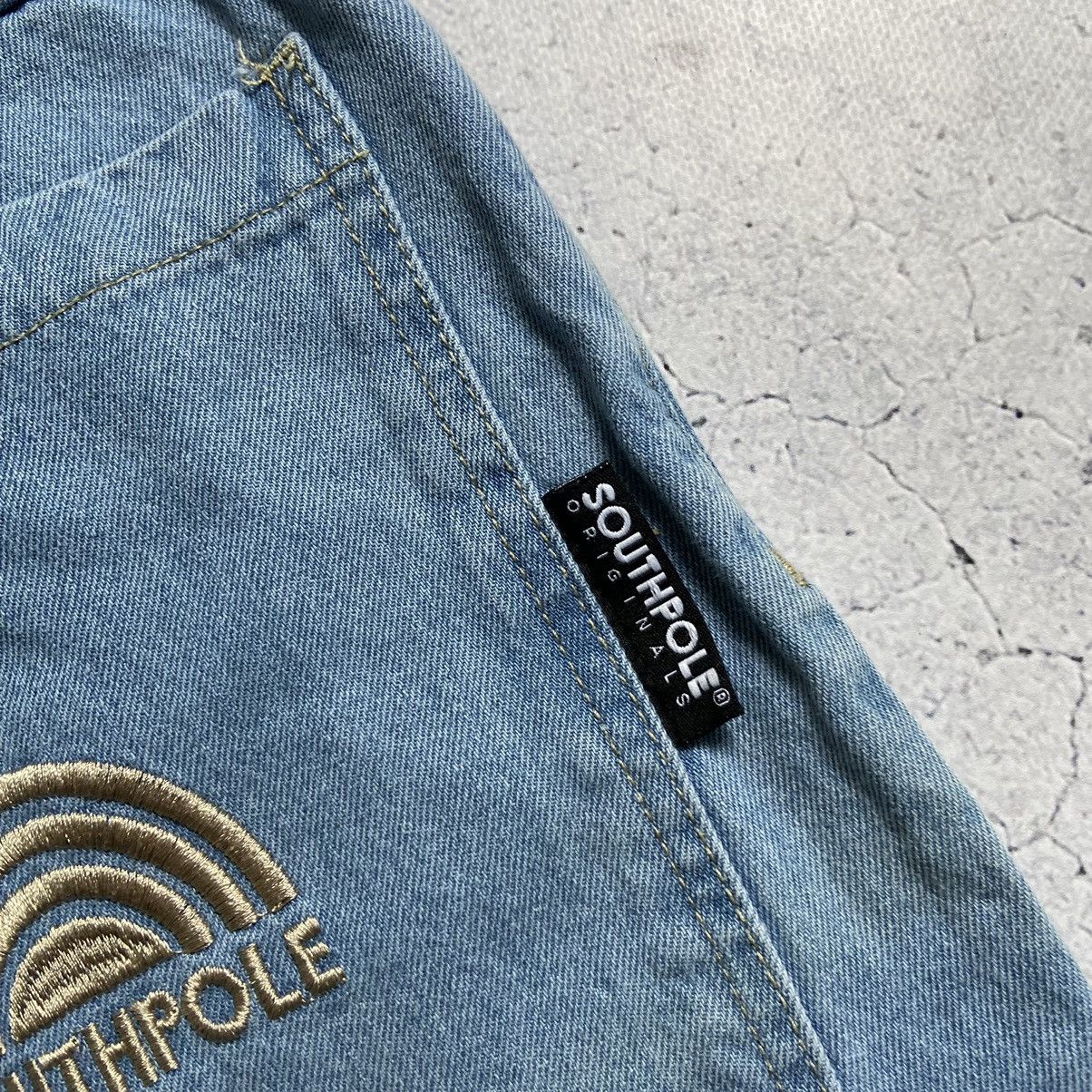 Southpole × Vintage Southpole Vintage Jeans Baggy Denim Pants Streetwear Size US 34 / EU 50 - 6 Thumbnail