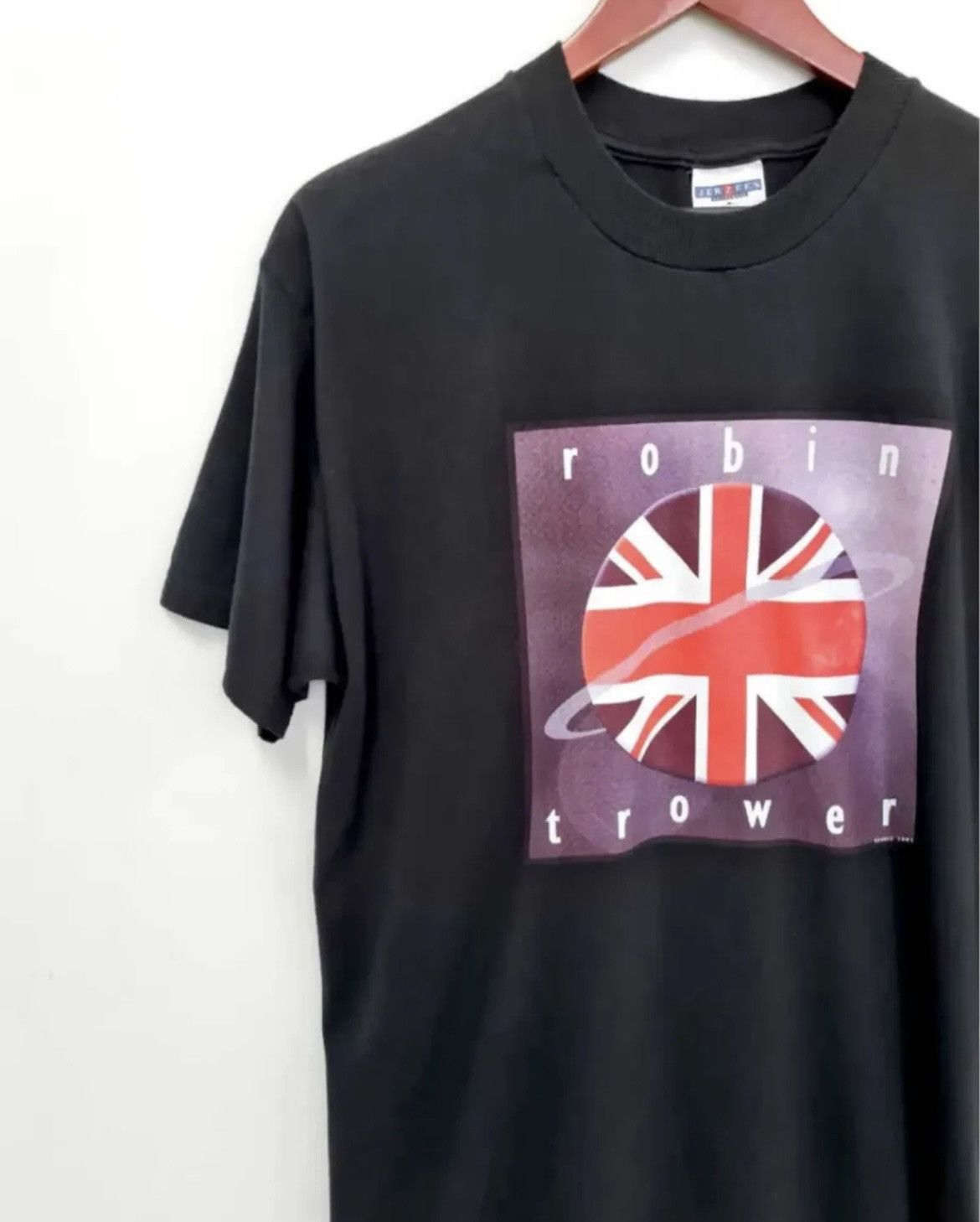 Vintage Robin trower Vintage jerzees t shirt 2001 world tour L Size US L / EU 52-54 / 3 - 2 Thumbnail