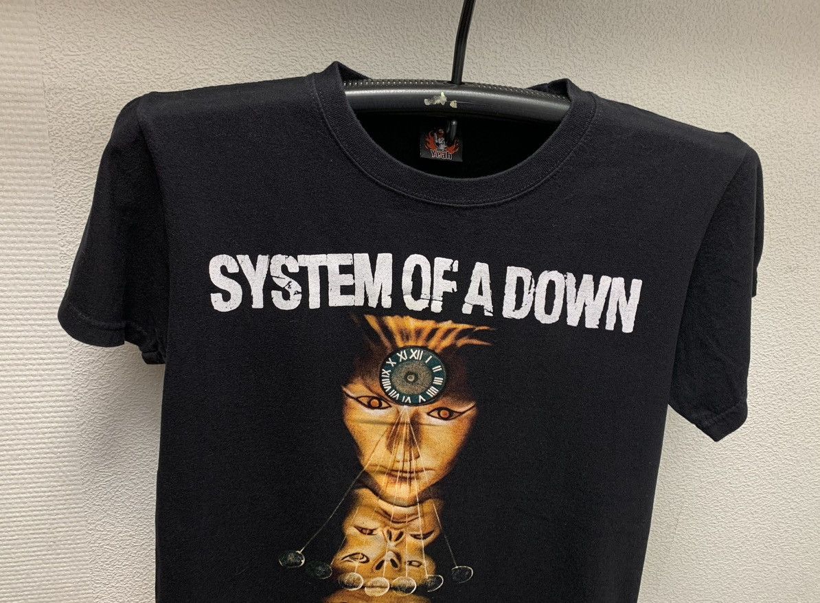 Band Tees System of a down SOAD mezmerize black t-shirt S vintage Size US S / EU 44-46 / 1 - 2 Thumbnail