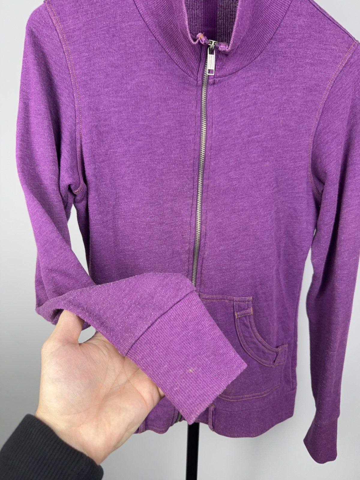Diesel Y2K 00s Diesel Loungewear Purple Zip Jacket Y2K Track Style Size S / US 4 / IT 40 - 7 Thumbnail