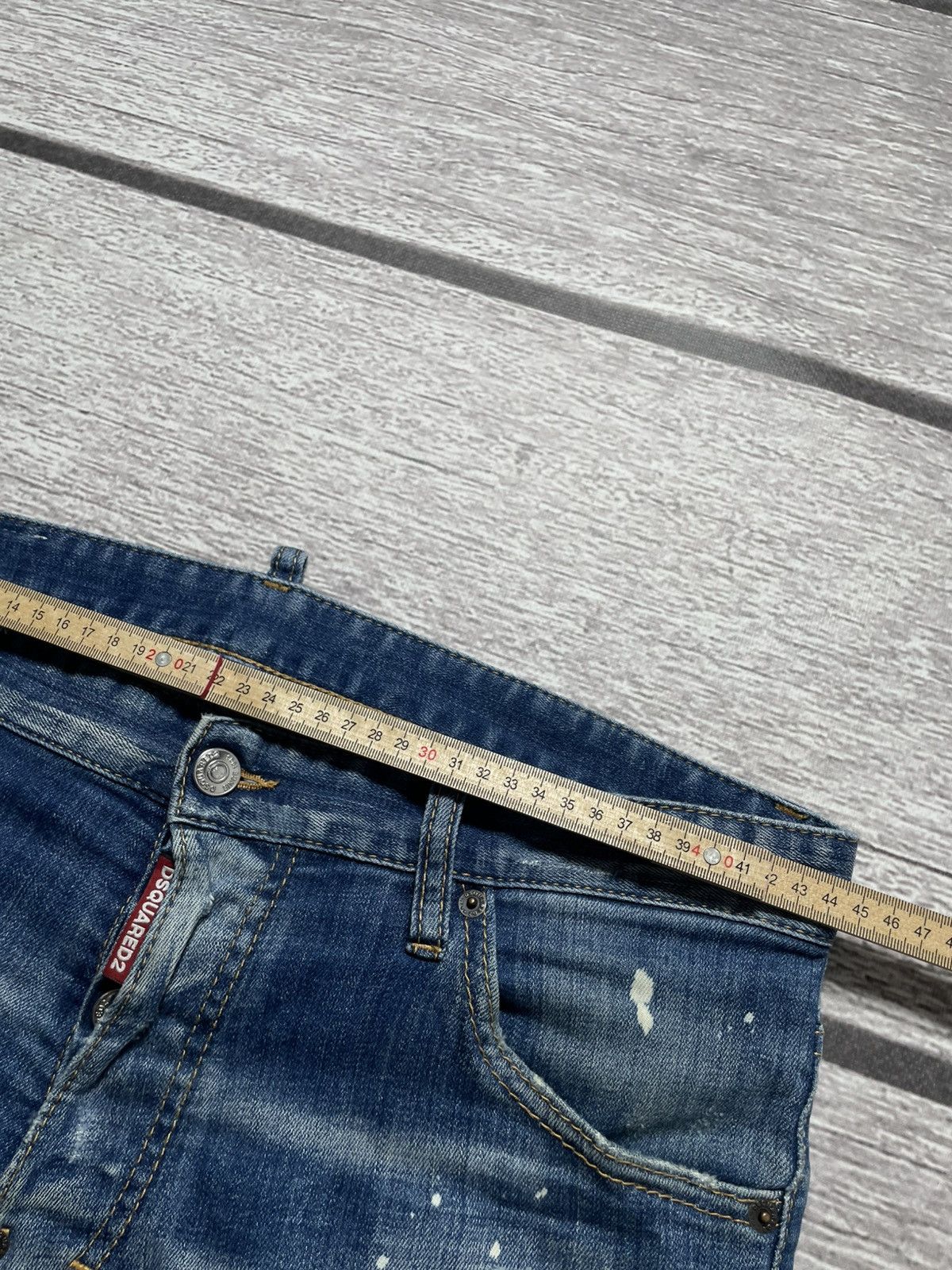 Dsquared2 Dsquared2 Distressed Slim Jeans Size US 32 / EU 48 - 10 Thumbnail