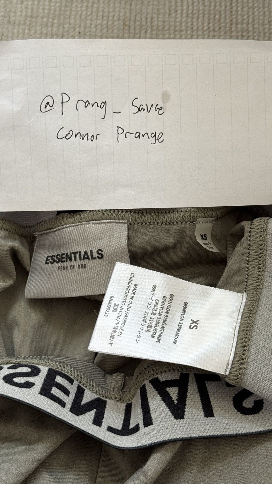 Essentials Essentials Women’s Biker Shorts Size 24" / US 00 / IT 34 - 4 Thumbnail