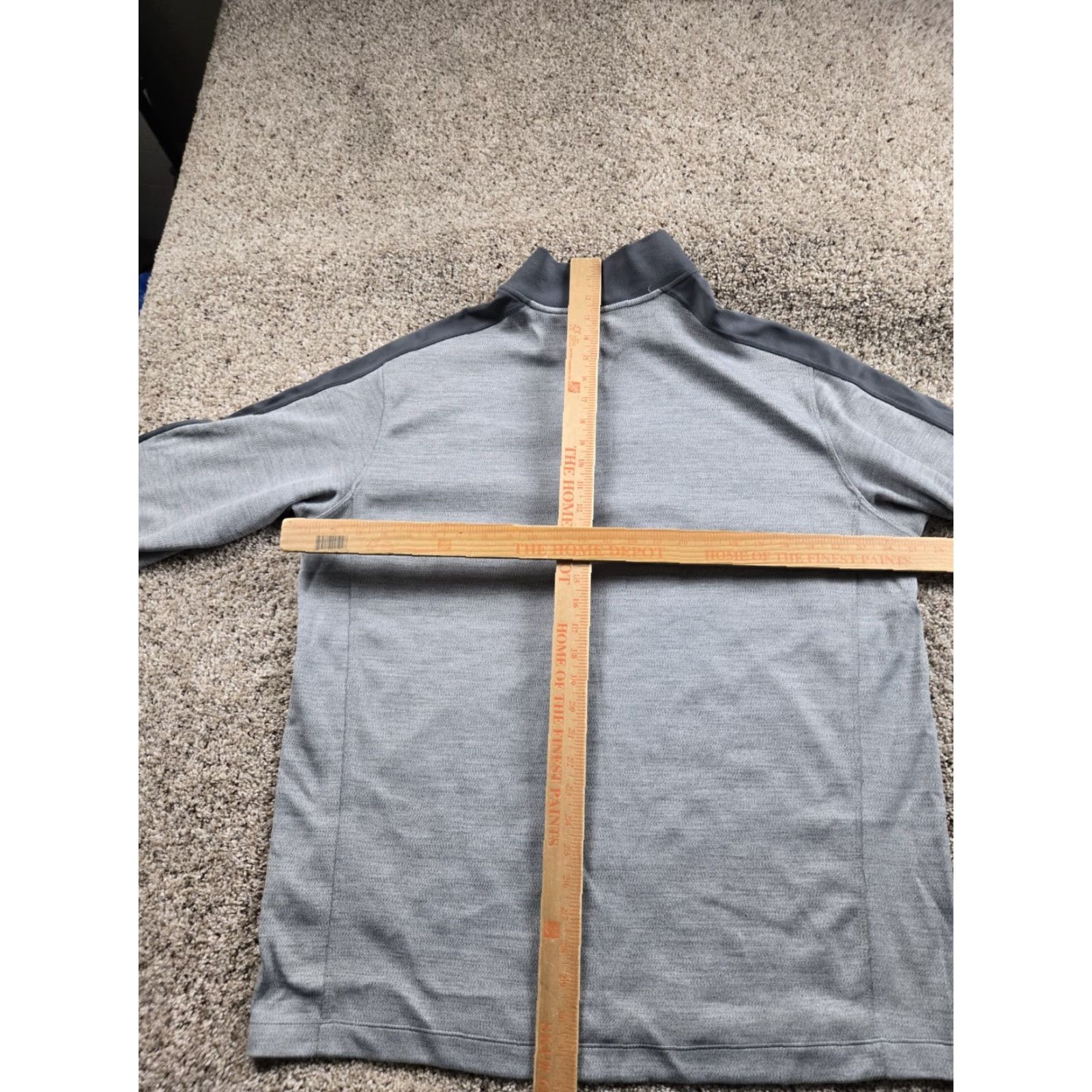 Nike Vanguard Venture Capital 1/4 Zip Pullover XL Mens Gray Nike Dri-Fit Jacket Size US XL / EU 56 / 4 - 7 Thumbnail