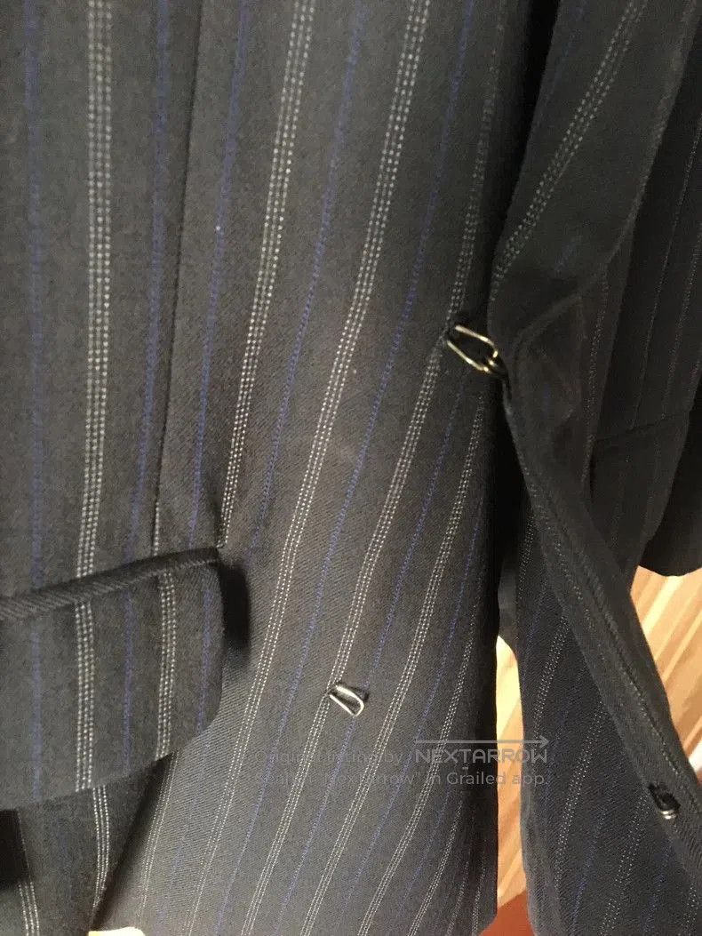 Comme des Garcons Comme des Garcons Archive Striped Wool Blazer. Size US S / EU 44-46 / 1 - 3 Thumbnail