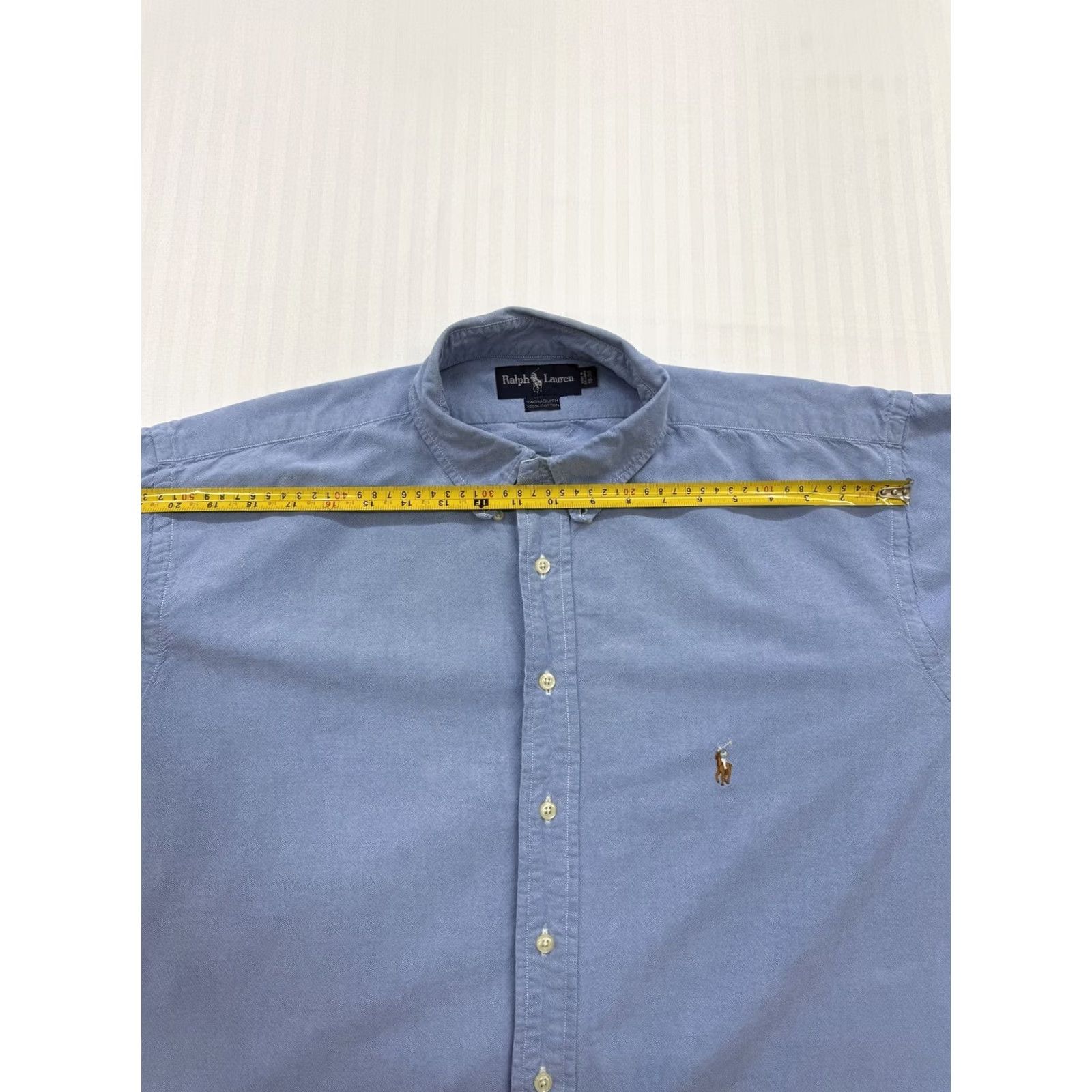 Ralph Lauren Ralph Lauren Men Light Blue Chambray Button-Up Shirt 2XL BNWT Size US XXL / EU 58 / 5 - 5 Thumbnail