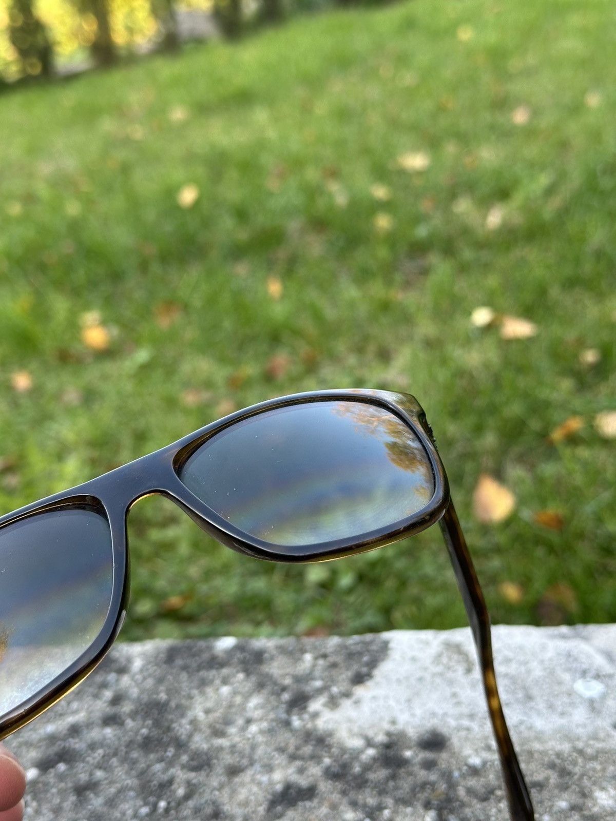 RayBan Vintage RayBan Sunglasses RB4181 Brown Size ONE SIZE - 9 Thumbnail