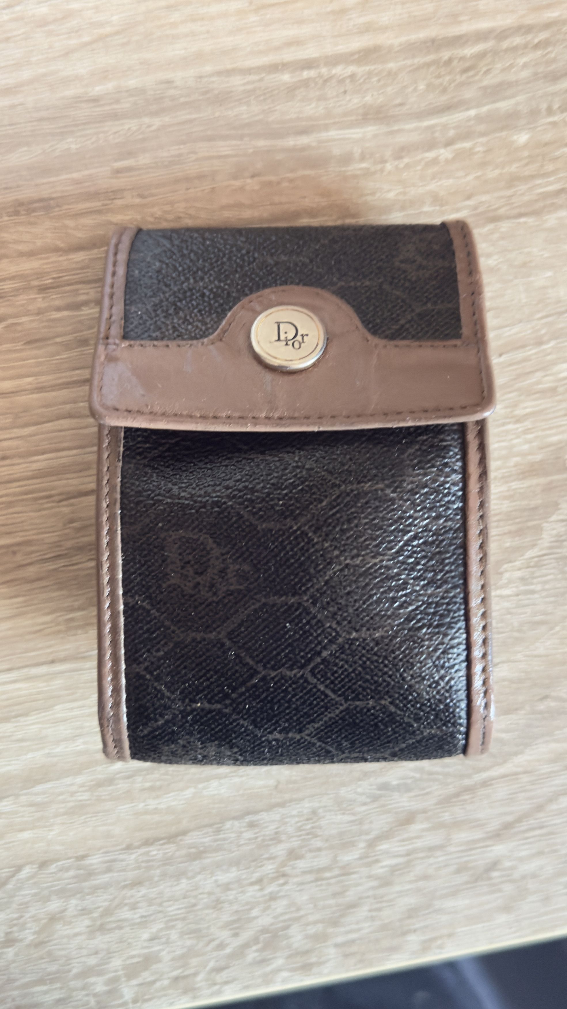 christian dior cigarette case Vintage 🔥Cigarette case Christian Dior 70´s rare monogramed