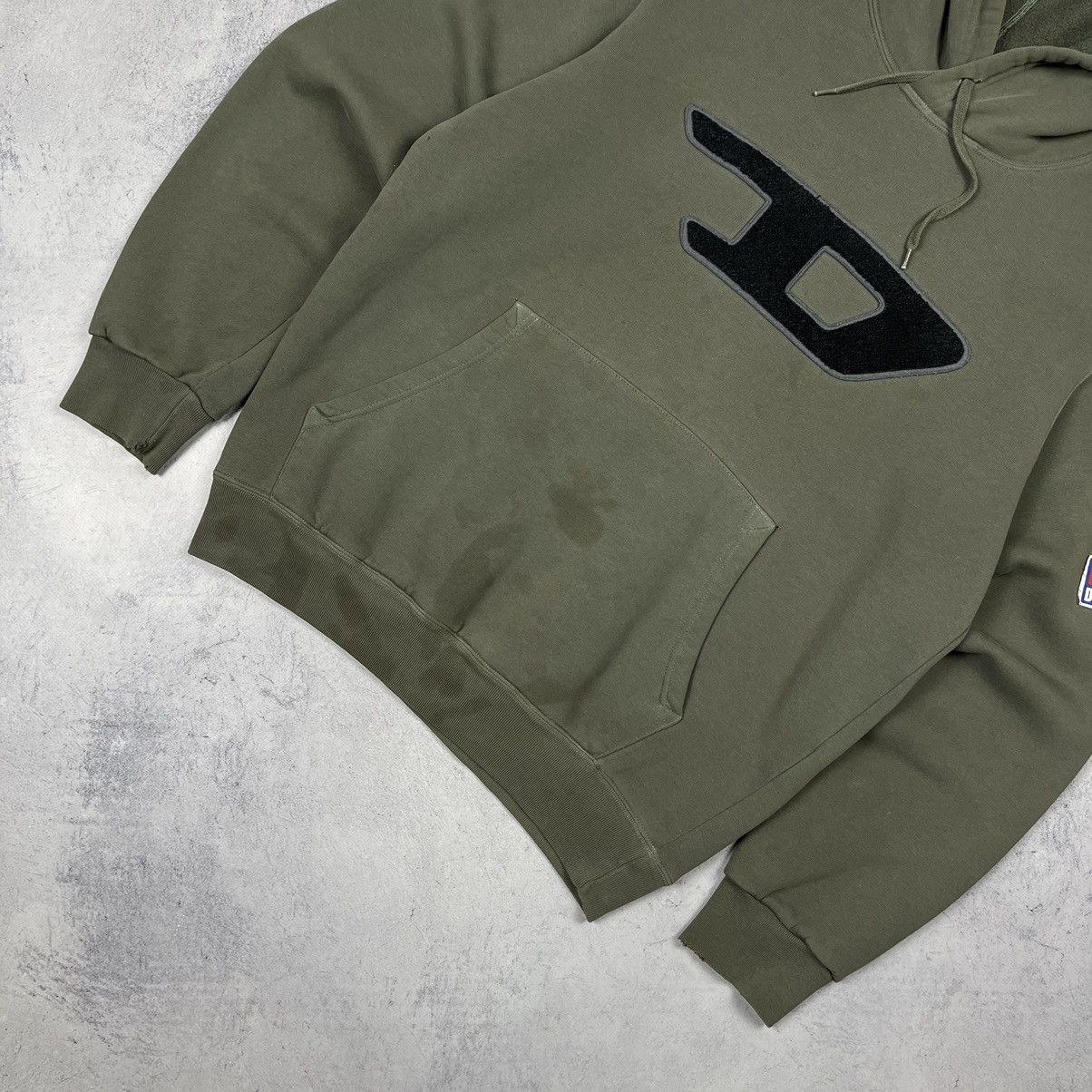 Diesel Vintage Diesel big D logo rare hoodie 90’s Size US S / EU 44-46 / 1 - 3 Thumbnail