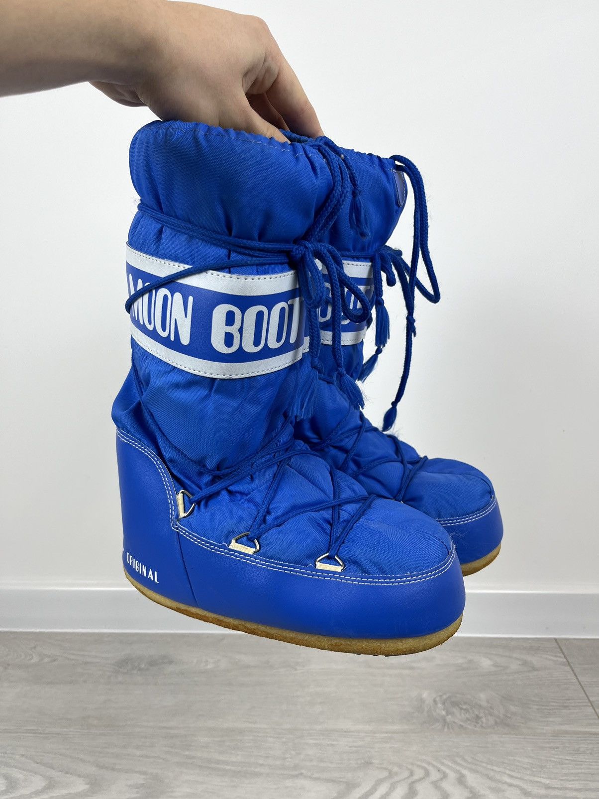 Le Grande Bleu (L.G.B.) Moon Boot Y2K Tecnica Big Logo Hi Top Puffer Boots 35-38 eu Size US 8 / IT 38 - 2 Thumbnail