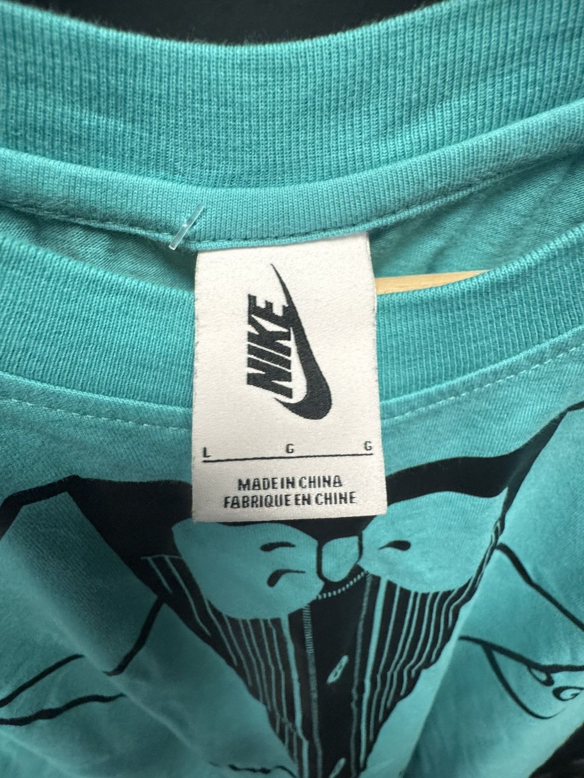 Nike × Off-White OFF-WHITE x Nike NRG A6 Tee Retro Blue Size US L / EU 52-54 / 3 - 3 Thumbnail
