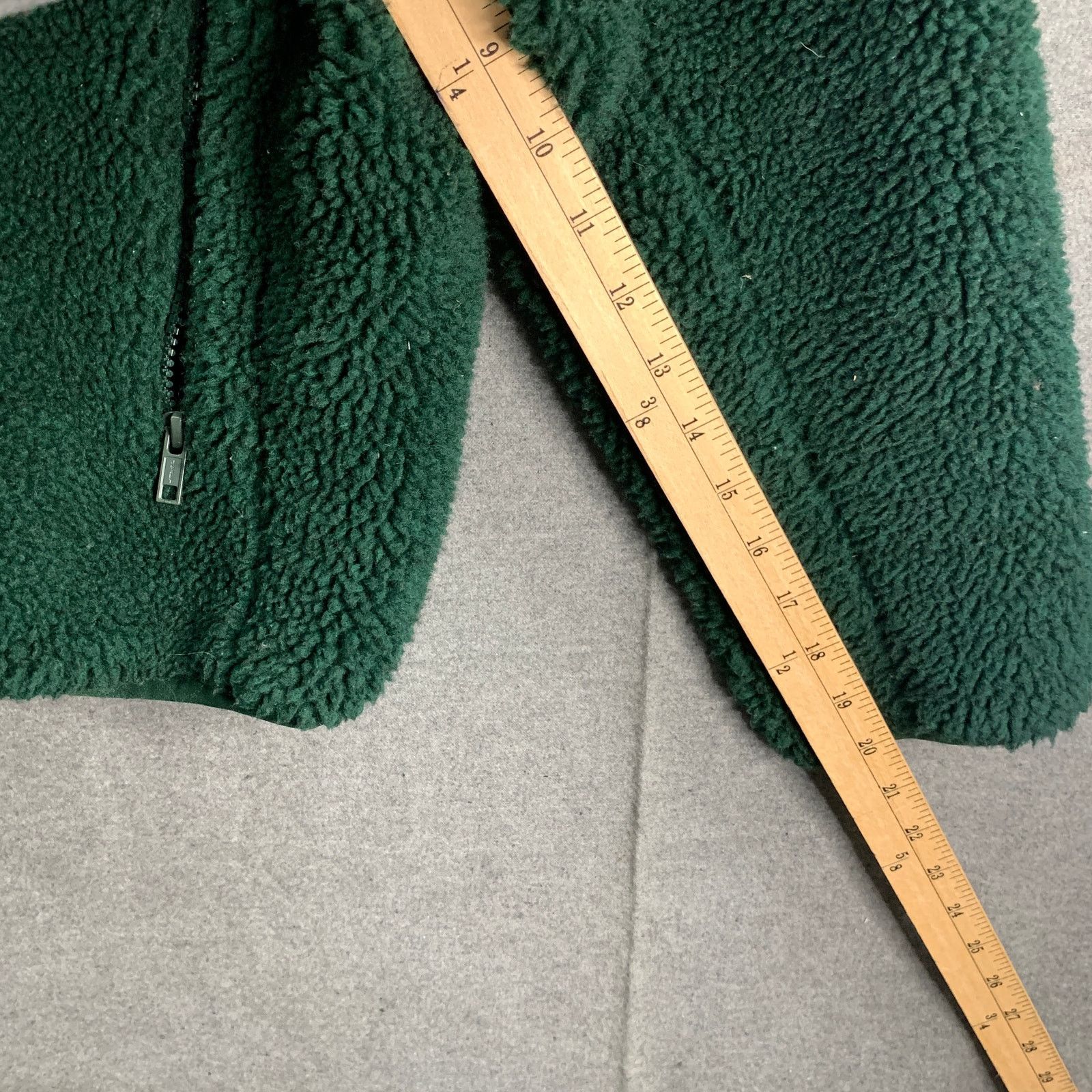 Other J.Galt Teddy Jacket Womens Medium Green Full Zip Size M / US 6-8 / IT 42-44 - 5 Thumbnail