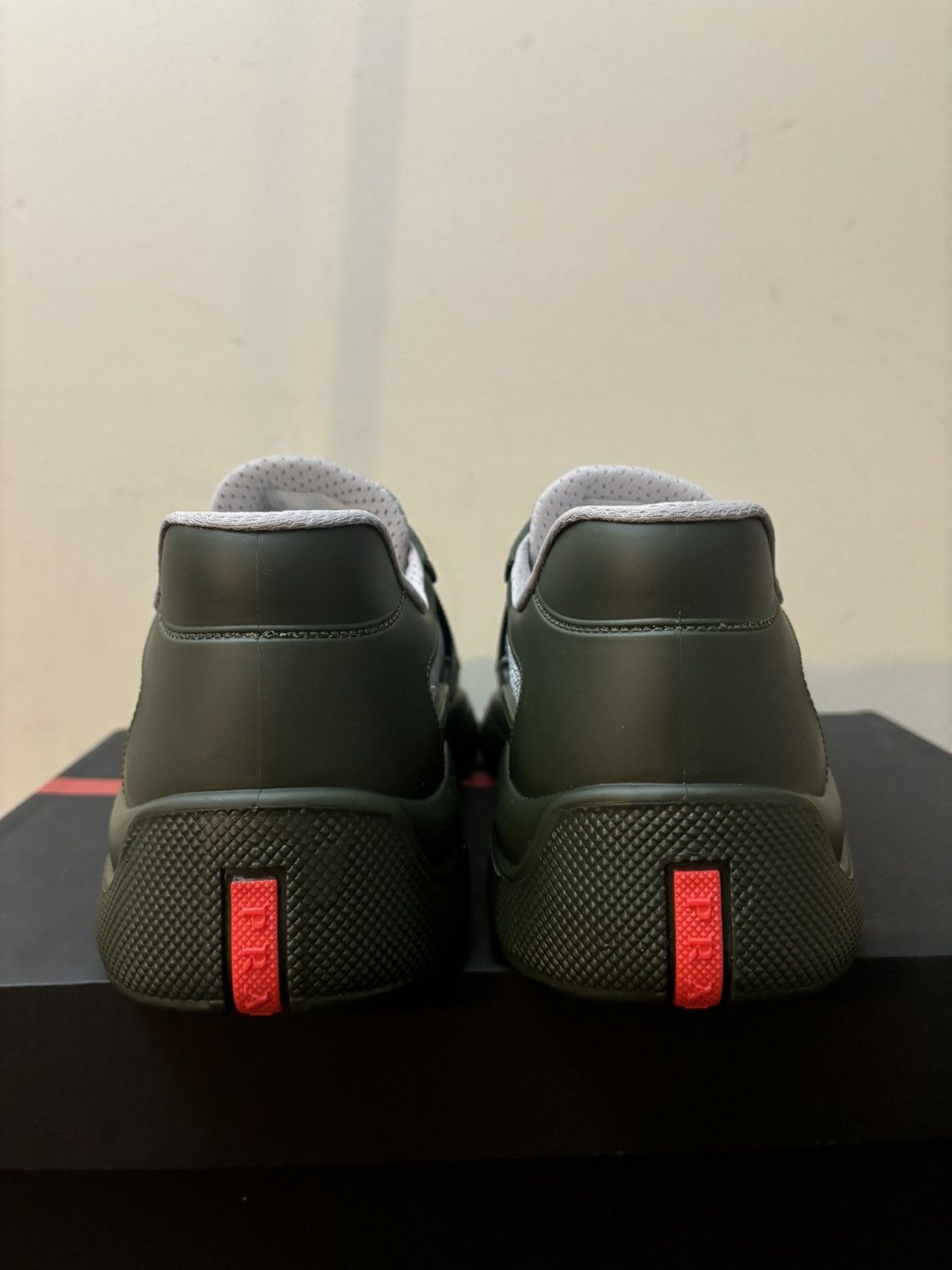 Prada Prada America’s Cup Soft Rubber Dark Green Size US 10 / EU 43 - 5 Thumbnail