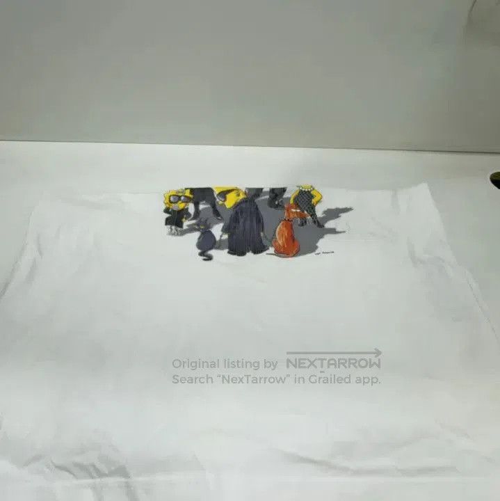 Balenciaga Balenciaga White Graphic Short Sleeve T-Shirt. Size US M / EU 48-50 / 2 - 7 Thumbnail