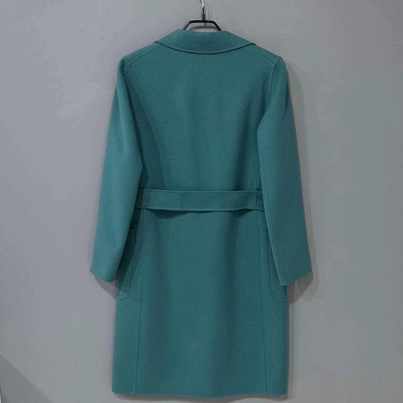 Max Mara Max Mara Lake Green Wool Coat Size M / US 6-8 / IT 42-44 - 3 Thumbnail