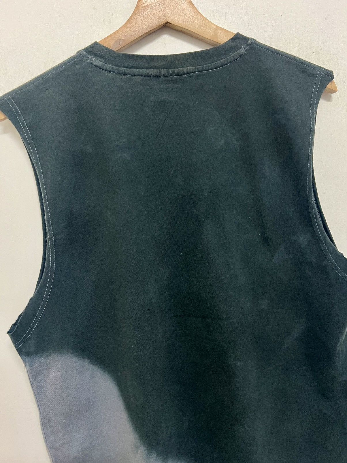 Hysteric Glamour × Japanese Brand × PPFM VINTAGE PPFM SLEEVELESS DISTRESSED TANK TOP Size US L / EU 52-54 / 3 - 11 Thumbnail