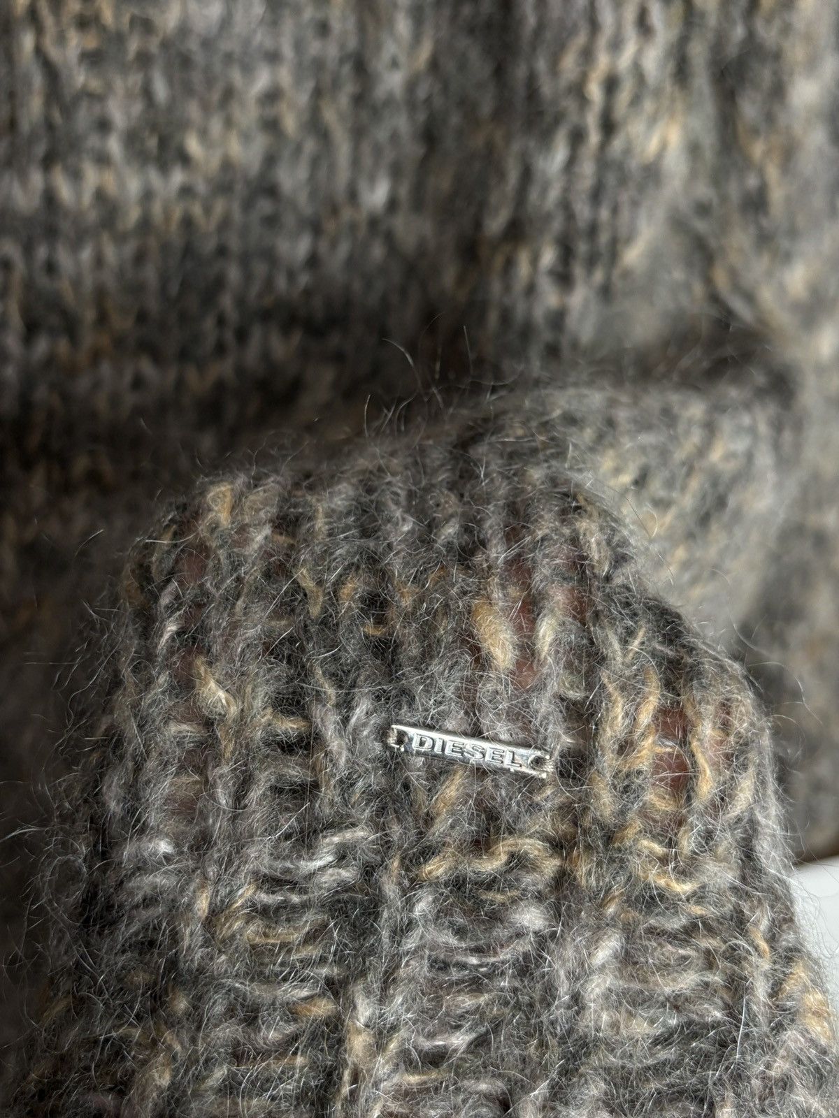 Diesel Diesel Oversize Mohair Wool Knitted Sweater Size M / US 6-8 / IT 42-44 - 6 Thumbnail