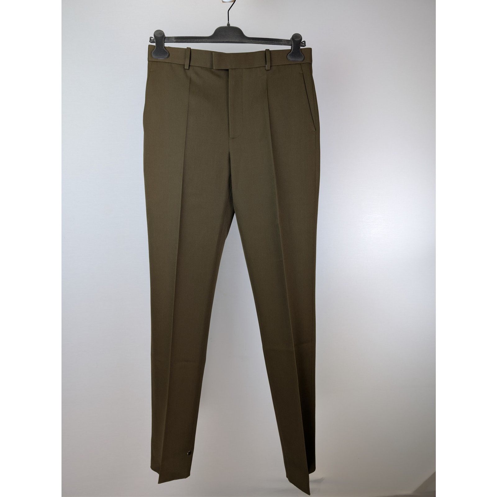 Bottega Veneta o1rshd1 Sartorial Grain de Poudre Trousers in Liana Size US 32 / EU 48 - 1 Thumbnail