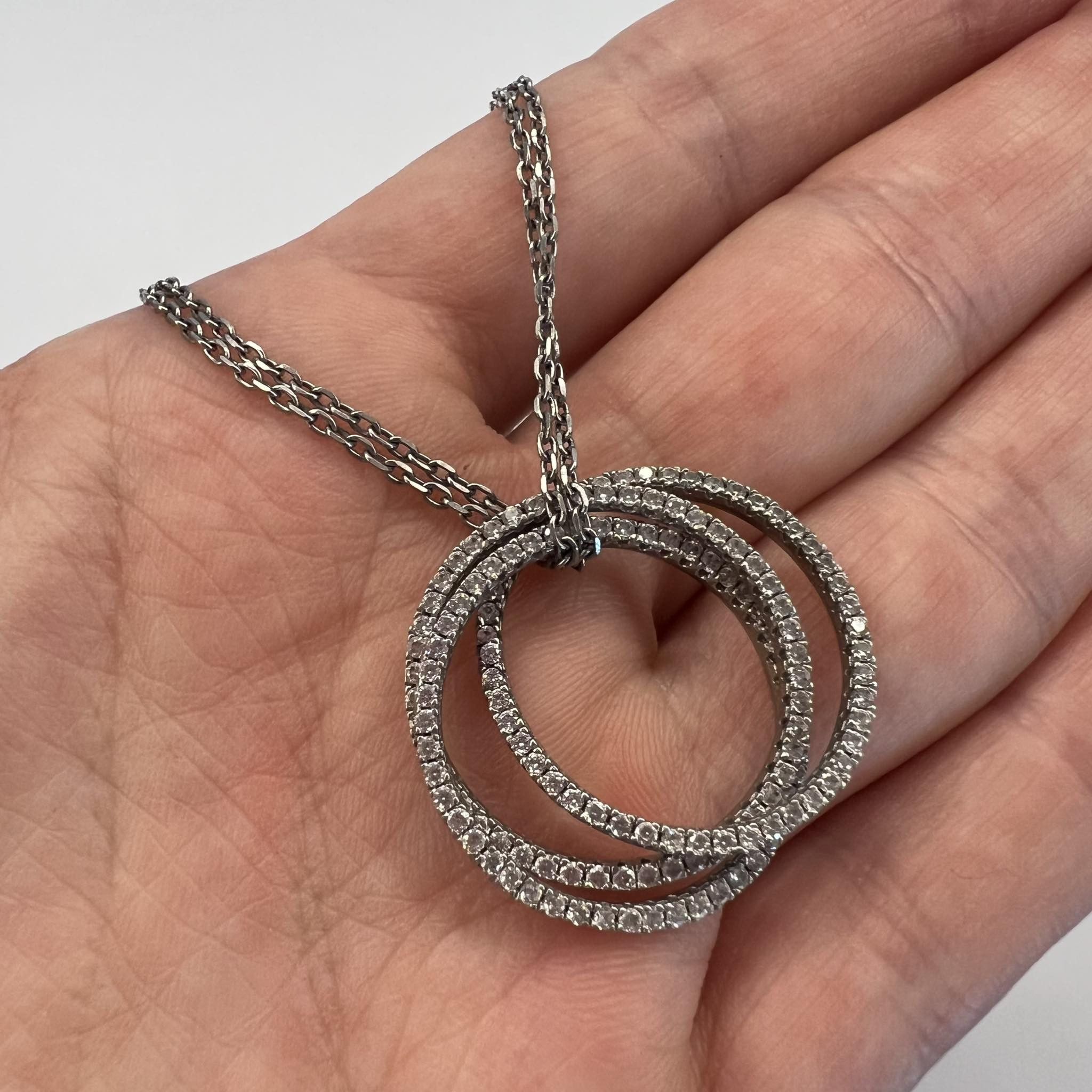 Vintage Vintage Sterling Silver 925 Chain Necklace Pendant Italy 8gr Size ONE SIZE - 4 Thumbnail