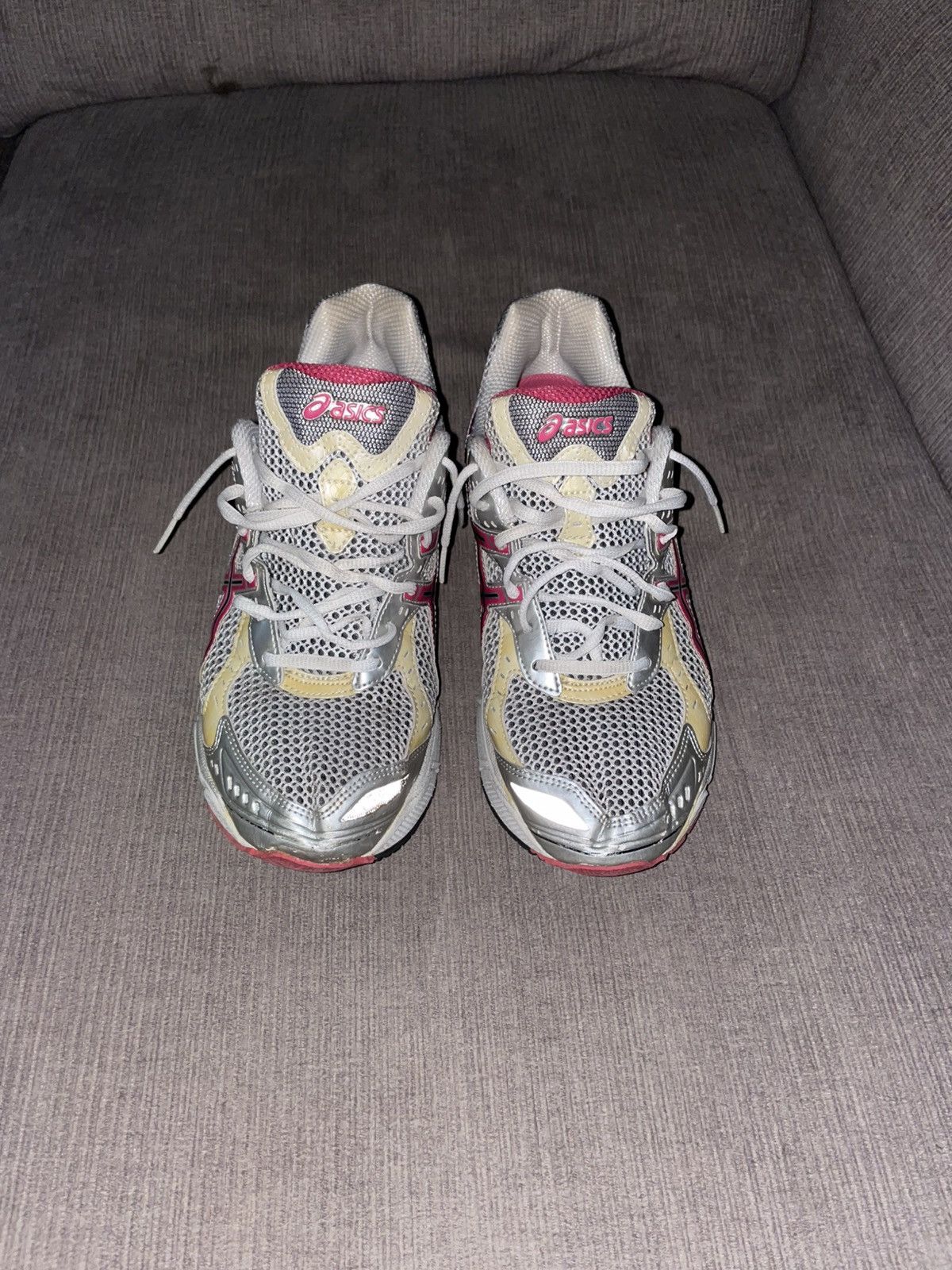 Asics Asics Gel-1160 Cream / Pink Size US 9.5 / EU 42-43 - 2 Thumbnail