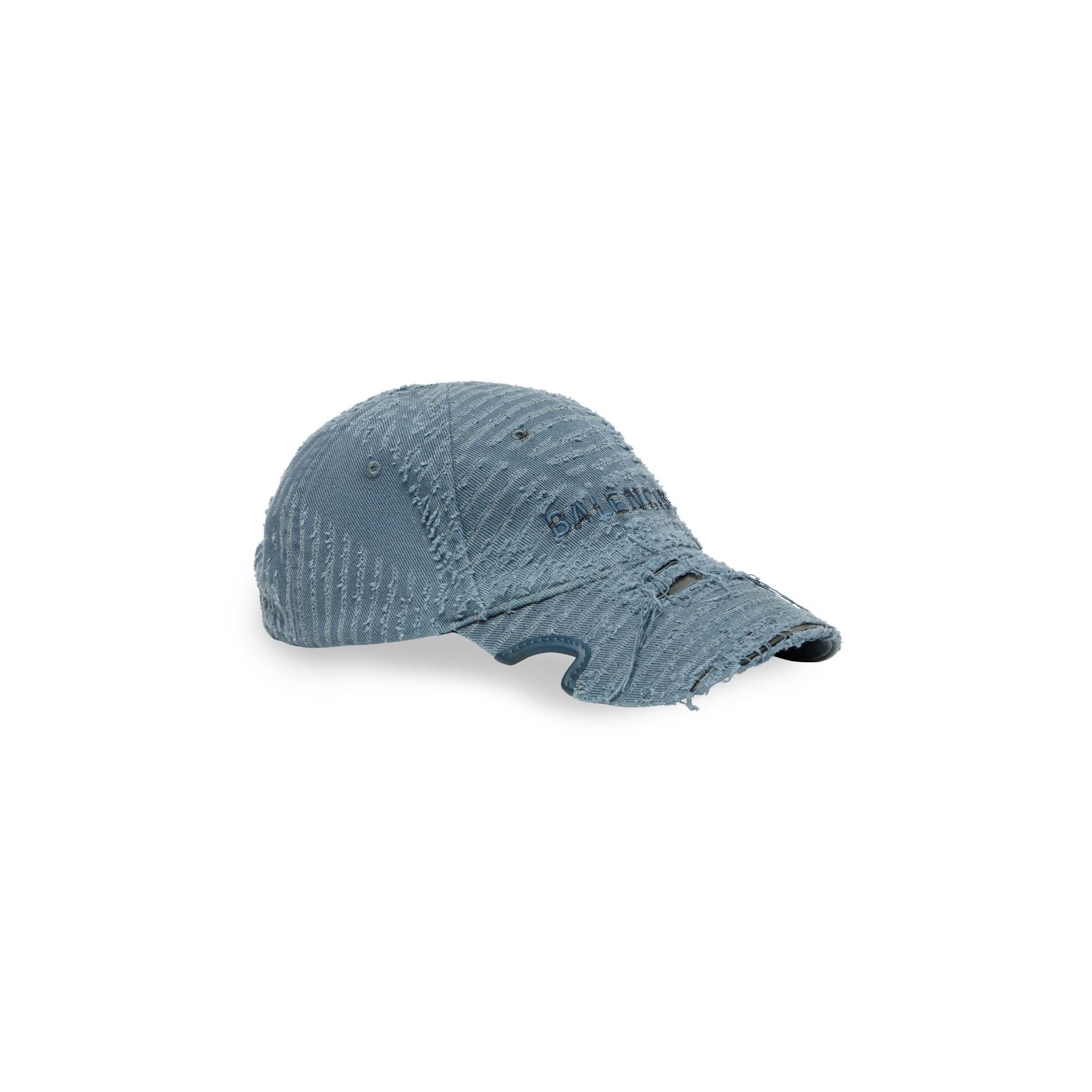 o1srvl11e1025 Size: L / Laser Destroyed Hat / Cap in Blue