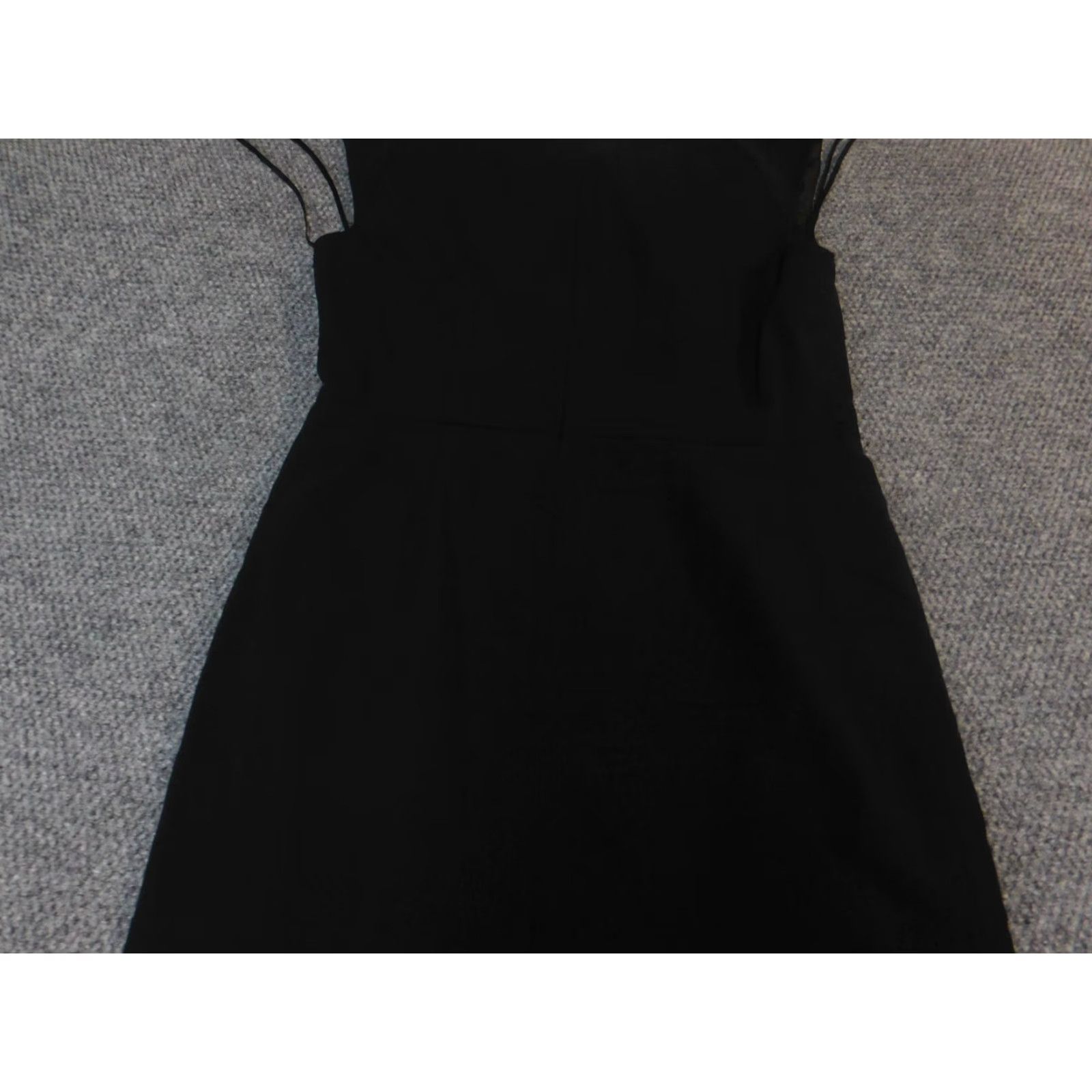 Nine West Nine West Womens dress 14 black midi lined zip a-line suit Size XL / US 12-14 / IT 48-50 - 7 Thumbnail