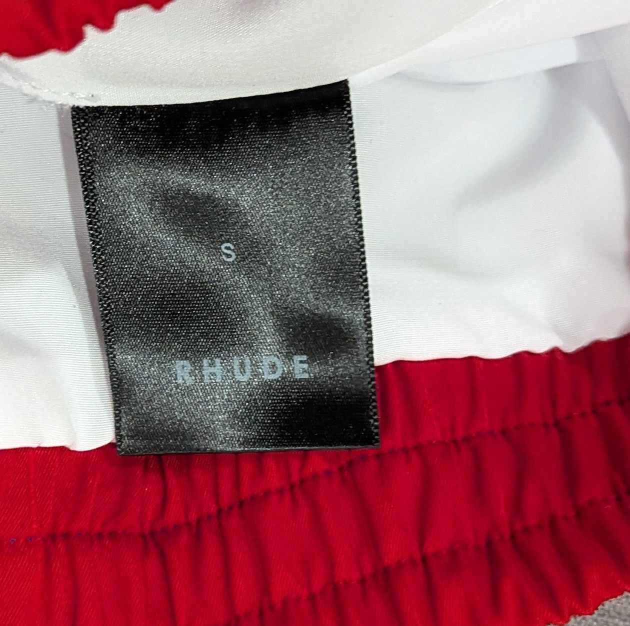 Rhude RHUDE Chevron Striped Track Shorts White/Multi Small Size US 30 / EU 46 - 5 Thumbnail