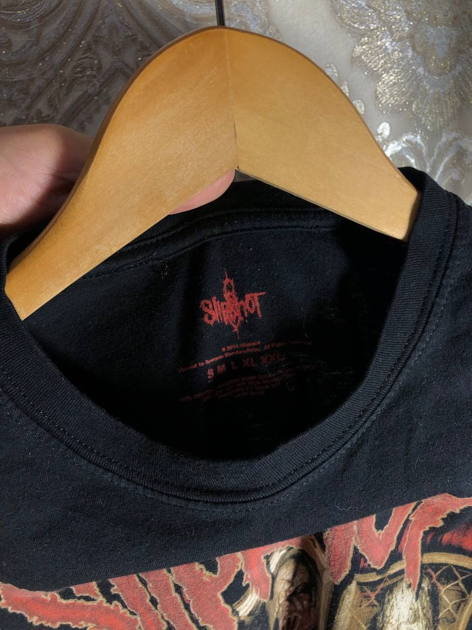 Slipknot × Vintage VERY RARE SLIPKNOT DOUBLE PRINTED WORLD TOUR ROCK T-SHIRT Size US S / EU 44-46 / 1 - 3 Thumbnail