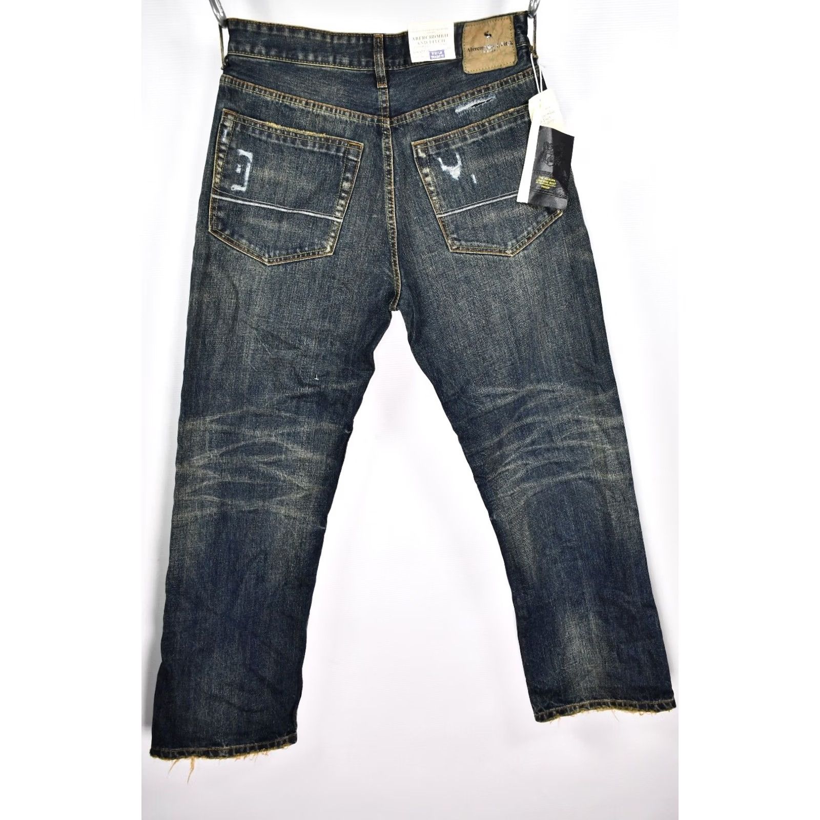 Abercrombie & Fitch VTG Abercrombie & Fitch The Kilburn Low Rise Bootcut Jeans Mens W32 L32 Blue Size US 32 / EU 48 - 3 Thumbnail