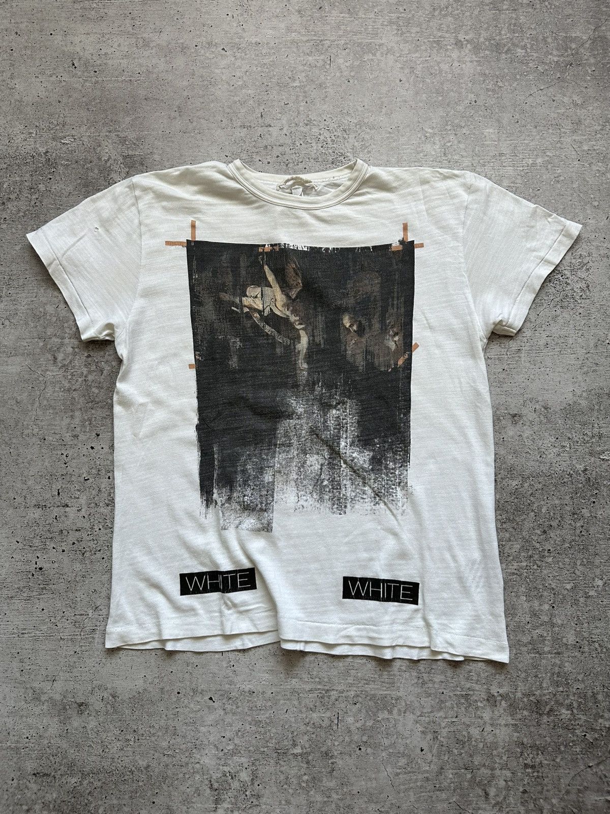 Off-White Off-White Caravaggio Sample Vintage T Shirt Size US M / EU 48-50 / 2 - 1 Thumbnail