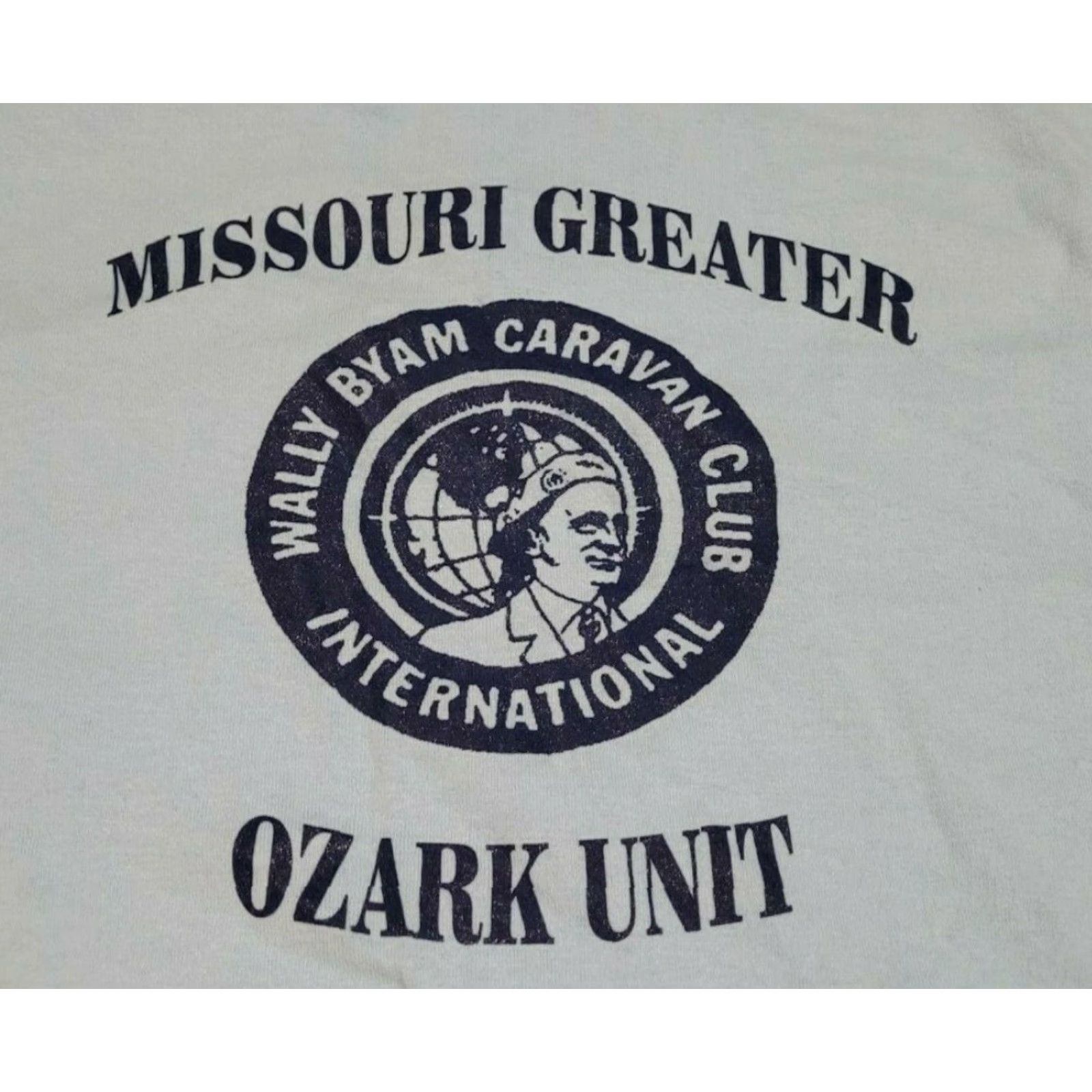 Vintage VTG Stedman Polo Shirt XL Men Blue Camping Logo WBCCI Missouri Greater Ozark Unit Airstream Size US XL / EU 56 / 4 - 4 Thumbnail