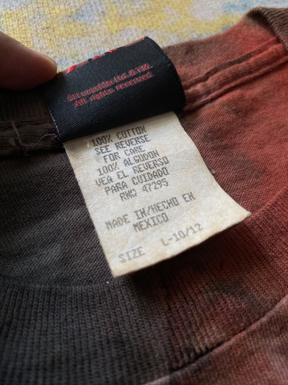 Other Vintage Unworn Star Wars Ep 1 Darth Maul Tie Dye T-shirt Size US L / EU 52-54 / 3 - 8 Thumbnail