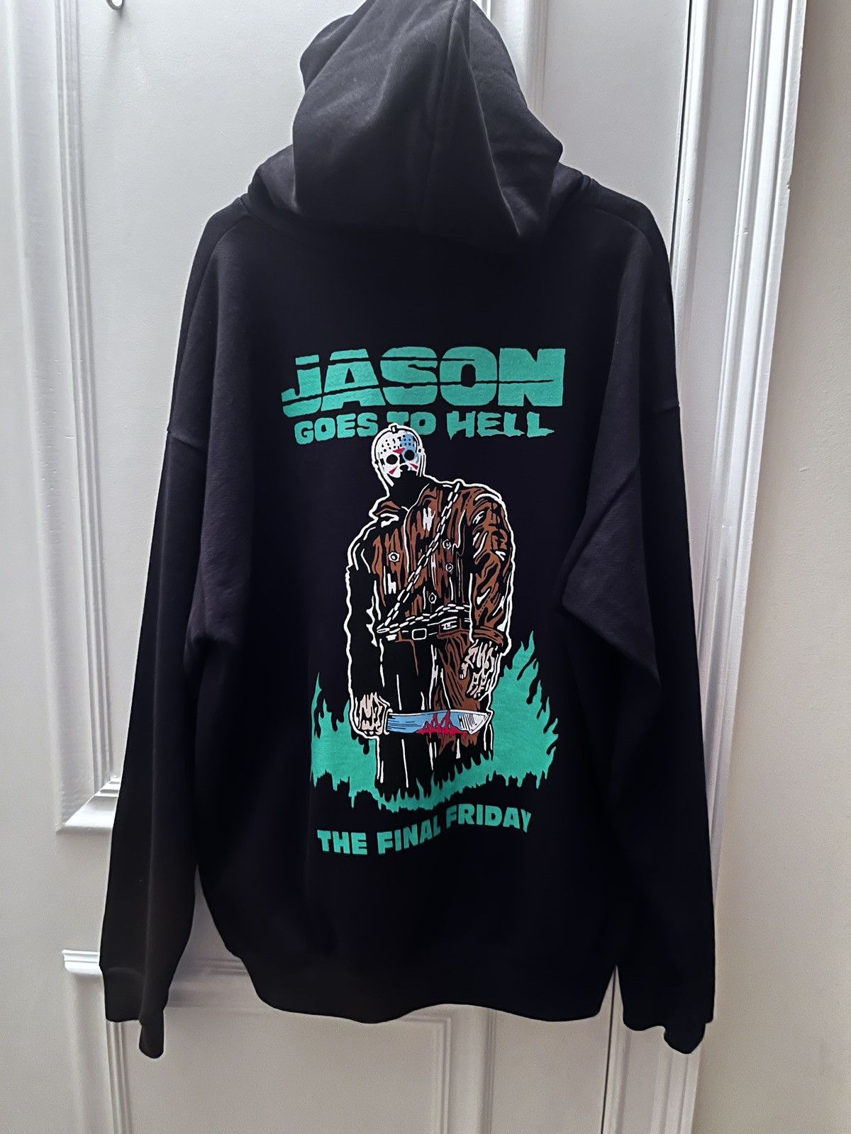 Warren Lotas Jason Goes To Hell Hoodie | Grailed