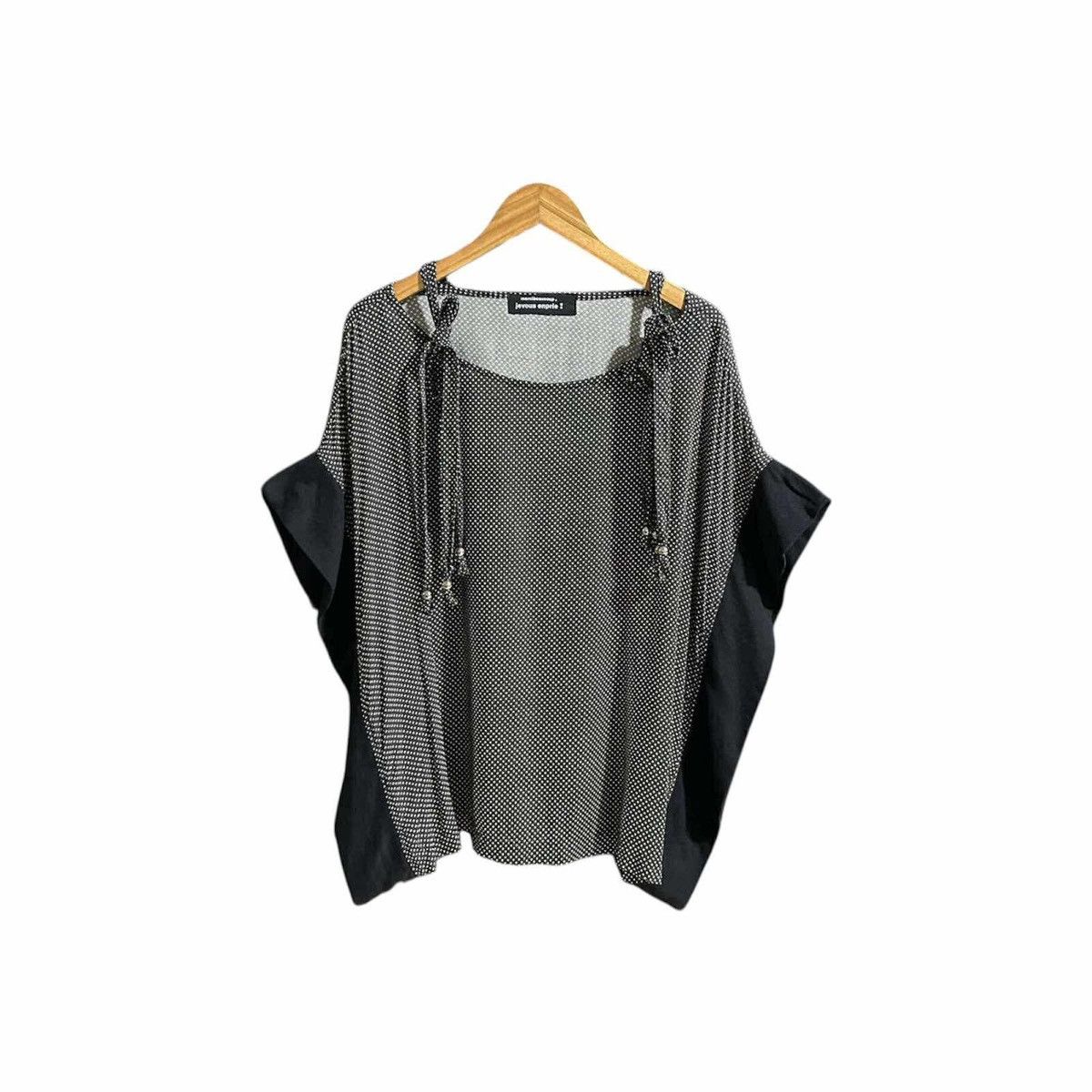 Issey Miyake 🔥Vintage Mercibeaucoup Issey Miyake Wide Blouse Shirt Size XL / US 12-14 / IT 48-50 - 5 Thumbnail