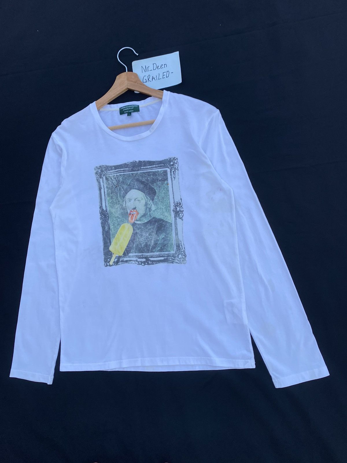 Comme des Garcons Rare Comme Des Garcons Homme Longsleeve Tshirt Size US L / EU 52-54 / 3 - 4 Thumbnail
