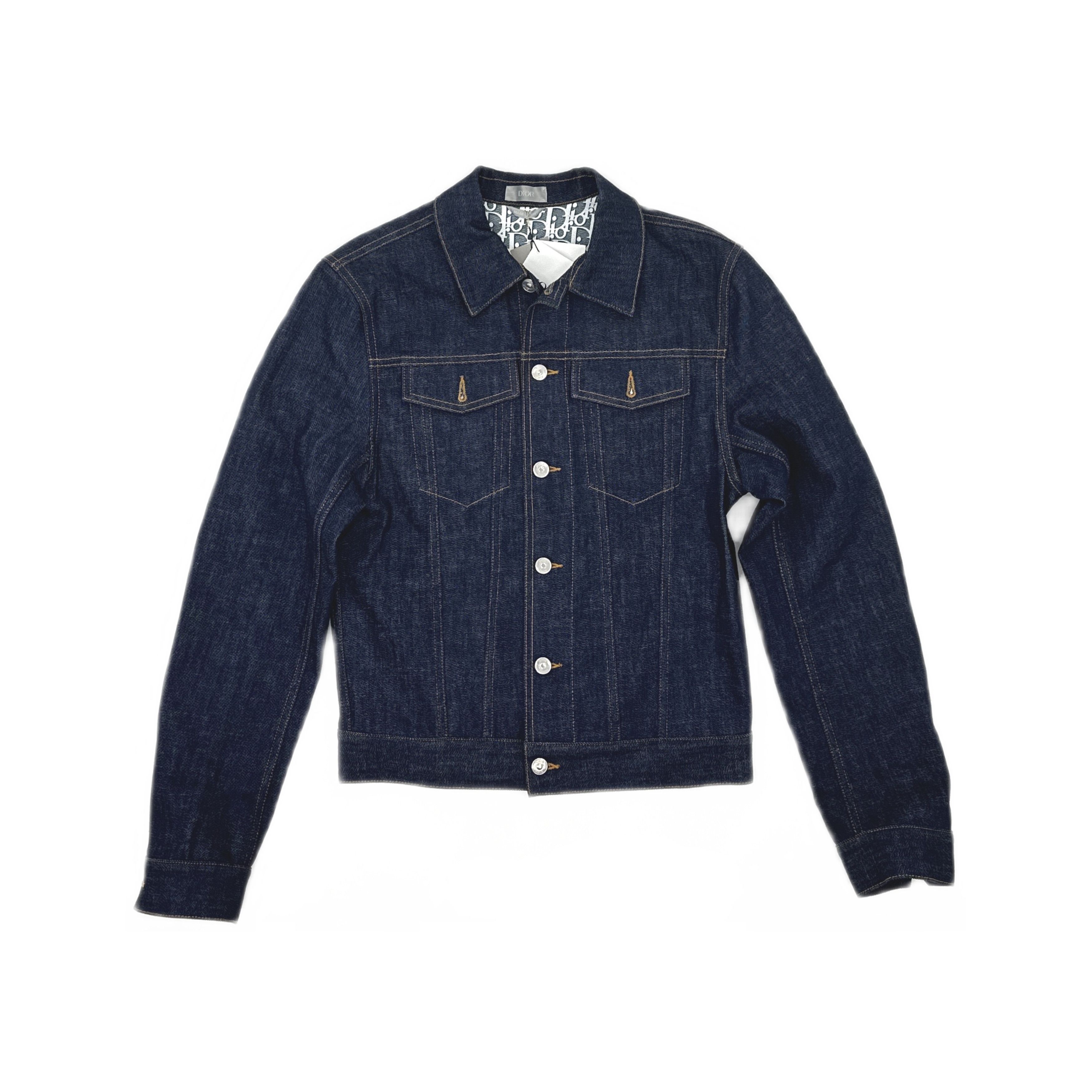 Dior Dior Oblique Denim Jacket Size 44 Size US S / EU 44-46 / 1 - 1 Thumbnail