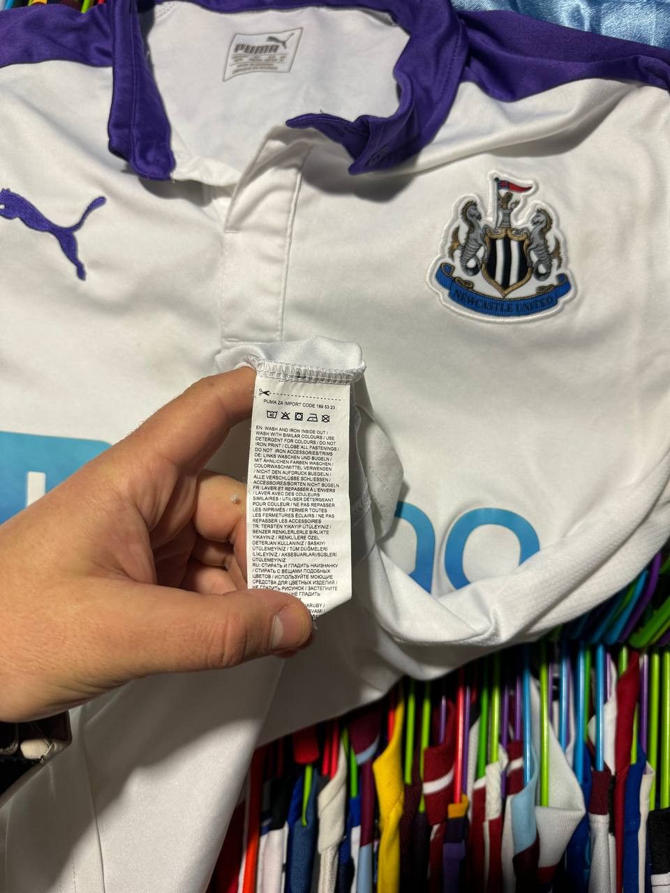 Puma Vintage Newcastle United 2016/17 Third Puma Soccer Jersey Size US M / EU 48-50 / 2 - 15 Thumbnail