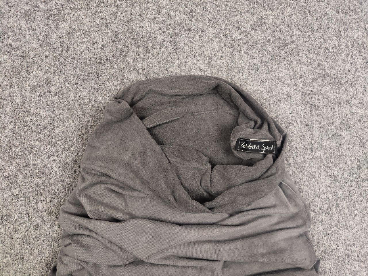 Japanese Brand Barbara Speer Avant Garde Design Organic Cotton scarf collar Size ONE SIZE - 4 Thumbnail