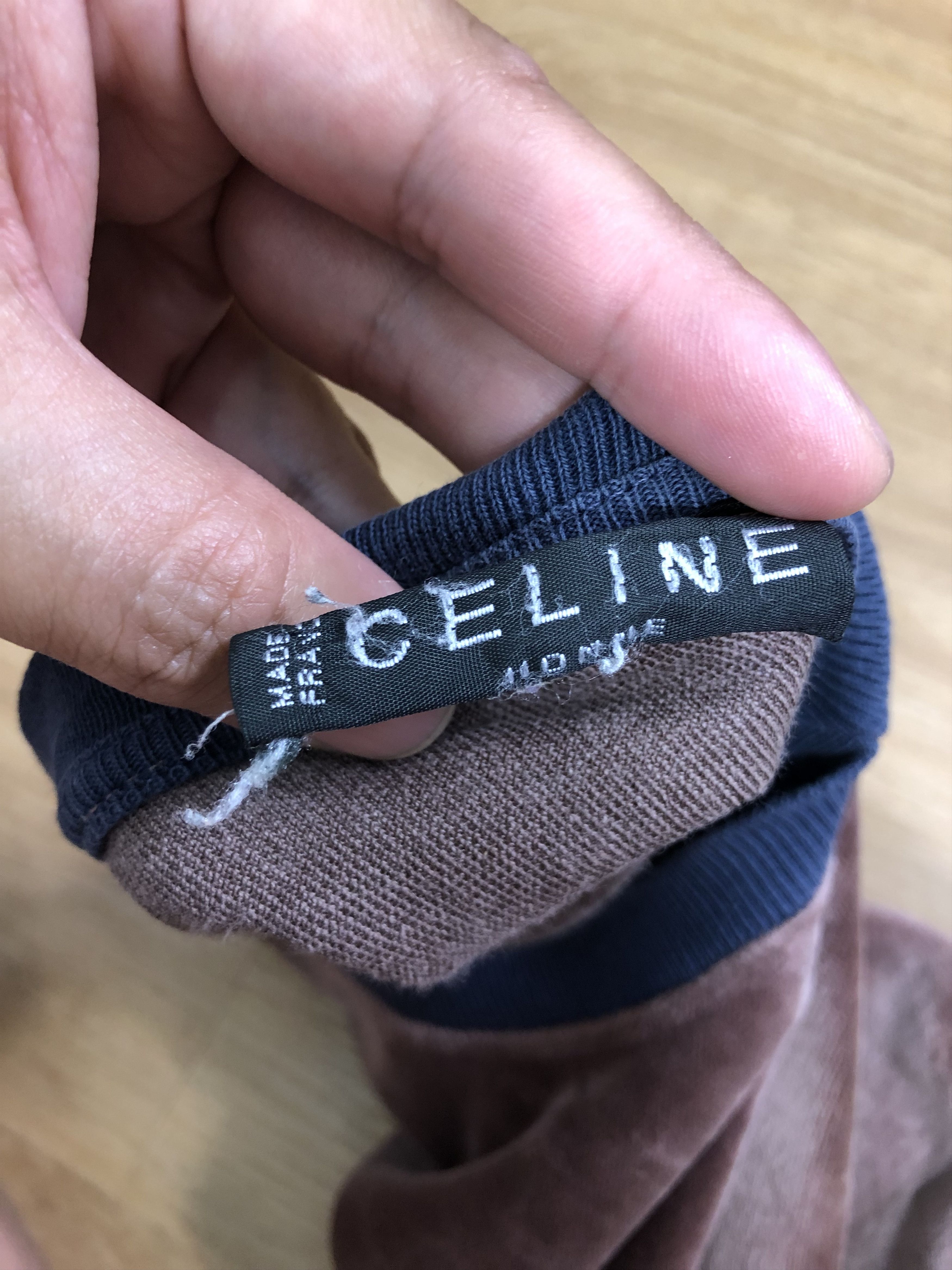 Celine RARE🔥VINTAGE 80’S CELINE VELVET SWEATSHIRT MADE IN FRANCE Size US L / EU 52-54 / 3 - 15 Thumbnail