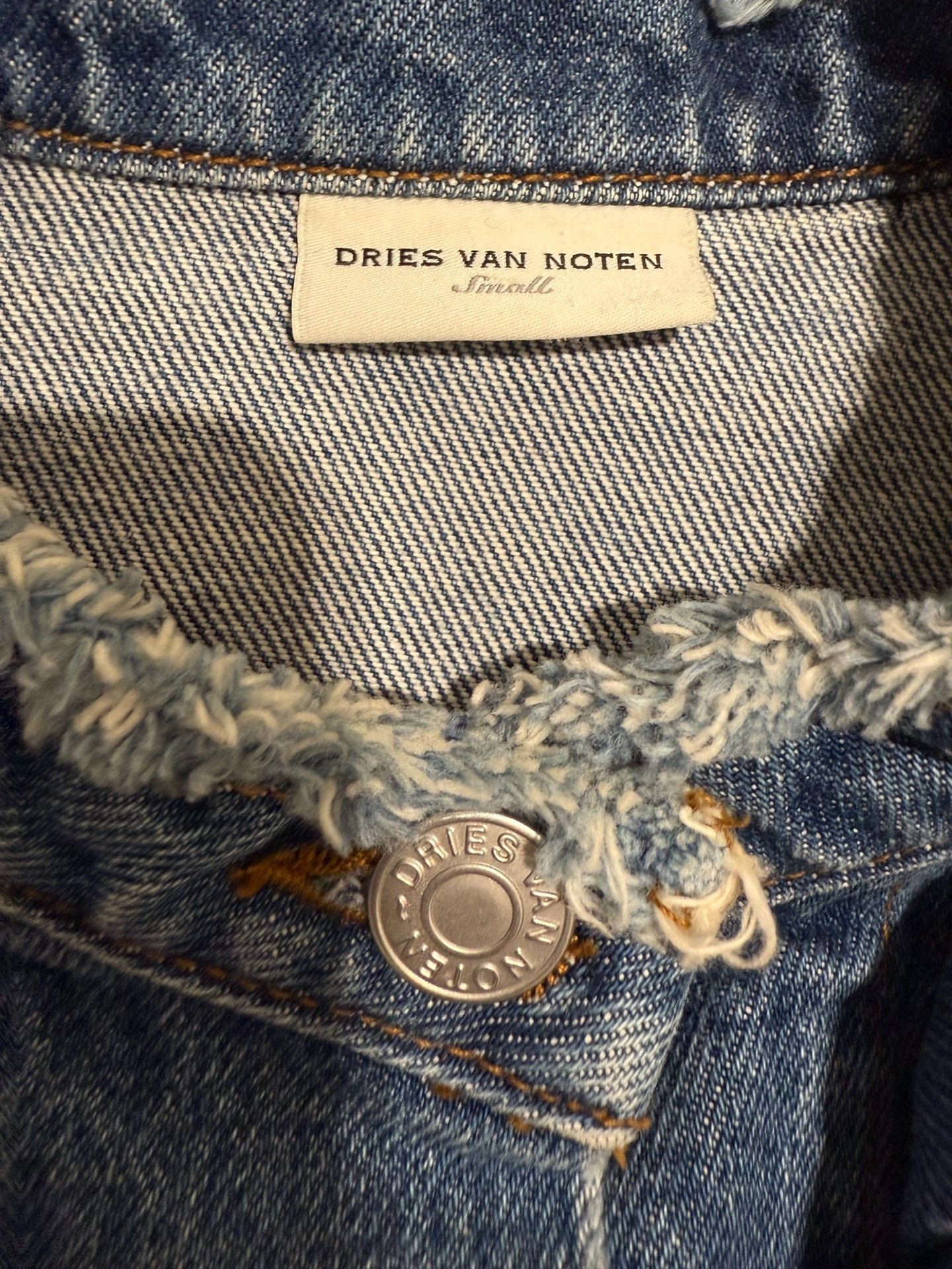 Dries Van Noten Dries van noten Denim jacket 2501-Nextarrow Size US S / EU 44-46 / 1 - 8 Thumbnail