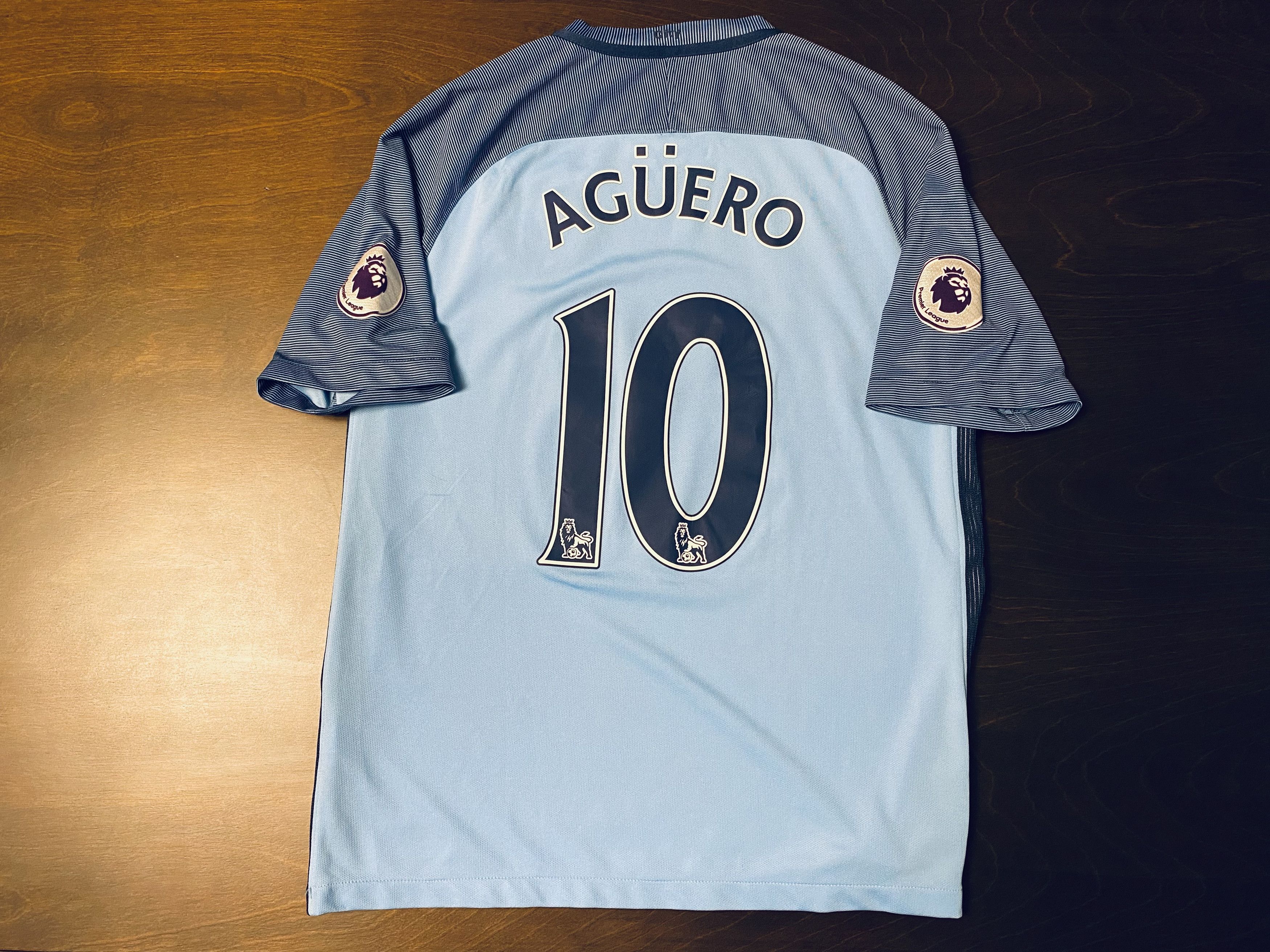 2016-2017 Rare Manchester City Soccer Jersey Aguero M