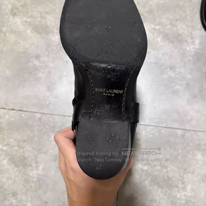 Saint Laurent Paris Saint Laurent Paris Chelsea boots with side buckle i Size US 6 / EU 39 - 9 Thumbnail