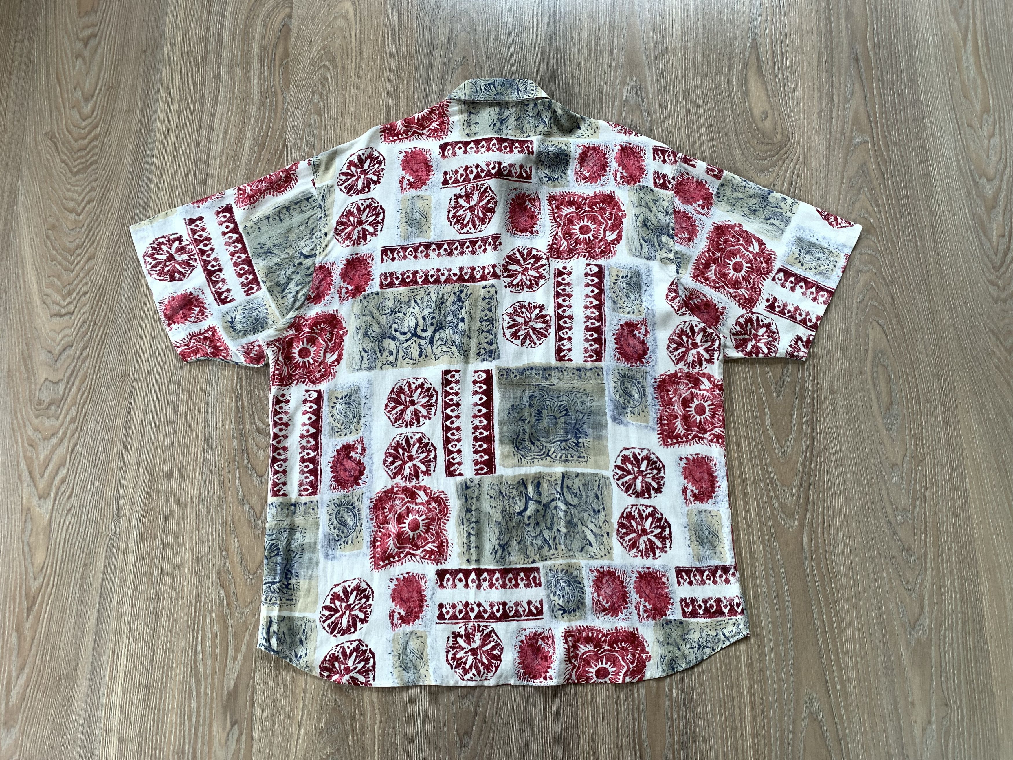 Vintage Club D'Amingo Hawaiian Beach Short Sleeve Shirt Size US L / EU 52-54 / 3 - 3 Thumbnail