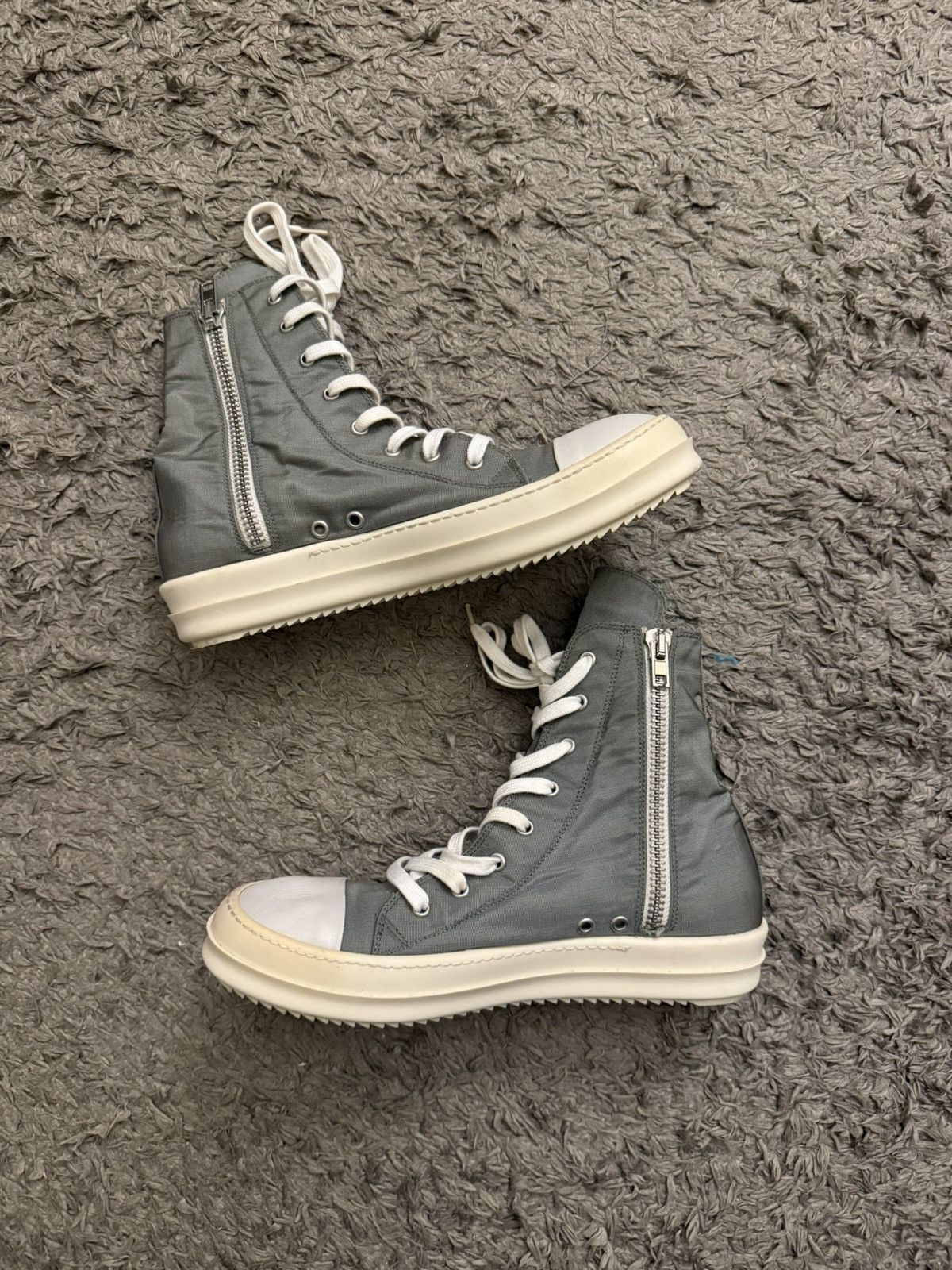 Rick Owens Drkshdw Rick Owens DRKSHDW Ramones High Size US 9 / EU 42 - 2 Thumbnail