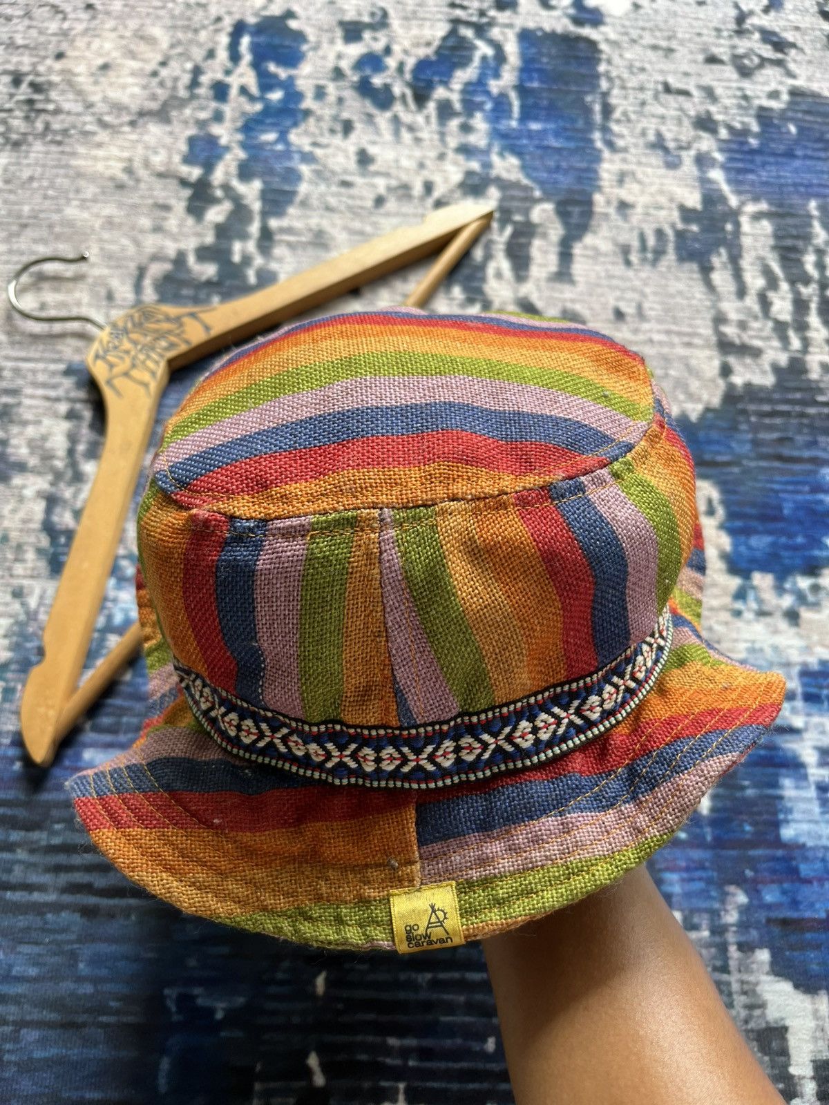 go slow caravan RARE Go slow caravan native multicolour bucket hats Size ONE SIZE - 3 Thumbnail