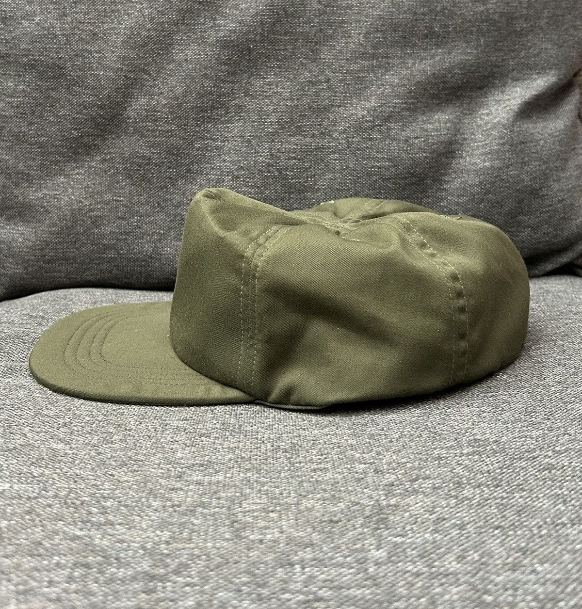 Vintage Vintage OG 106 US Army Olive Green Hot Weather Cap Sz 7 1/4 Size ONE SIZE - 2 Thumbnail